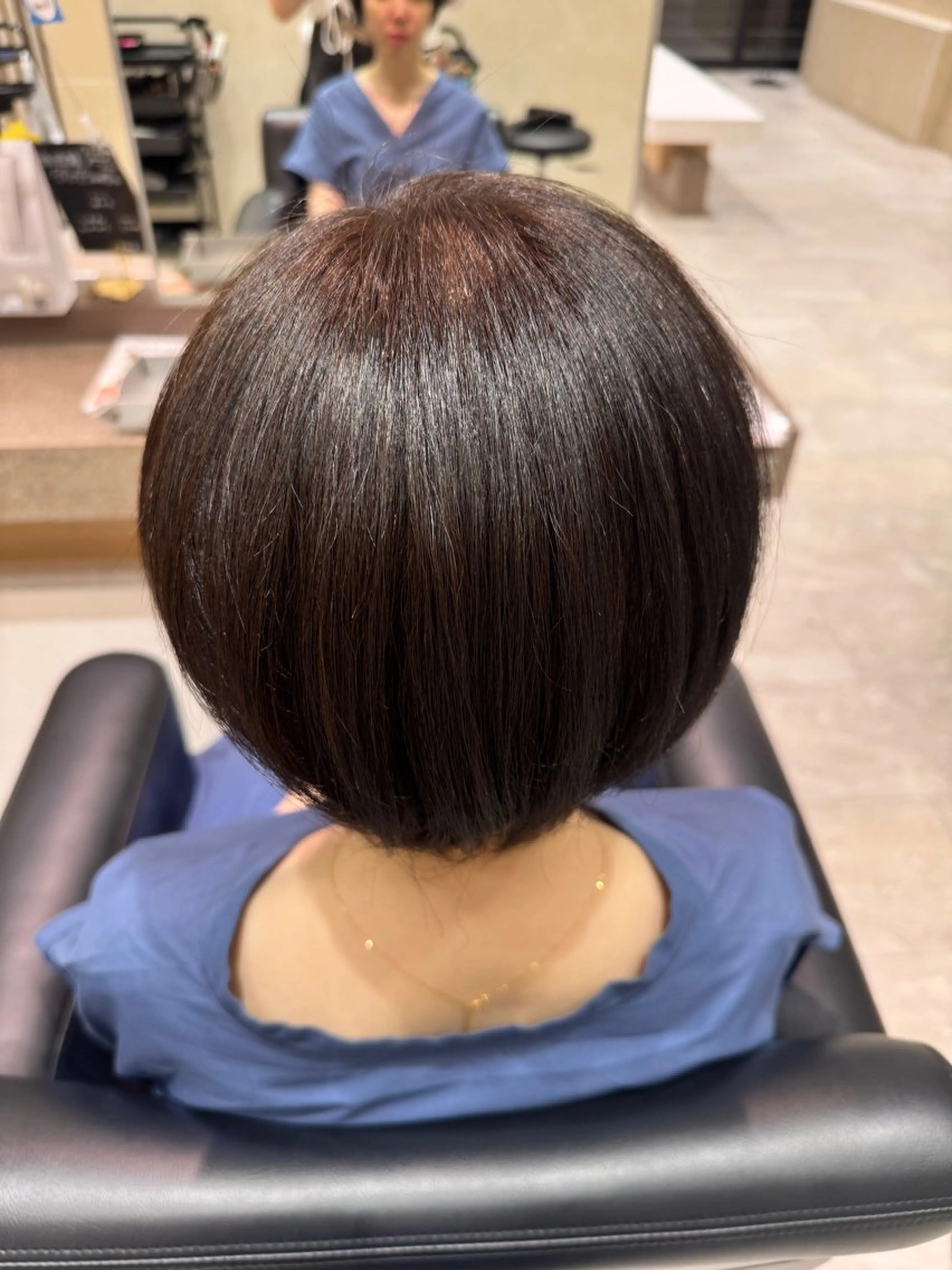 白髪染め💆🏻‍♀️✨️➕Aujuaトリートメントの写真