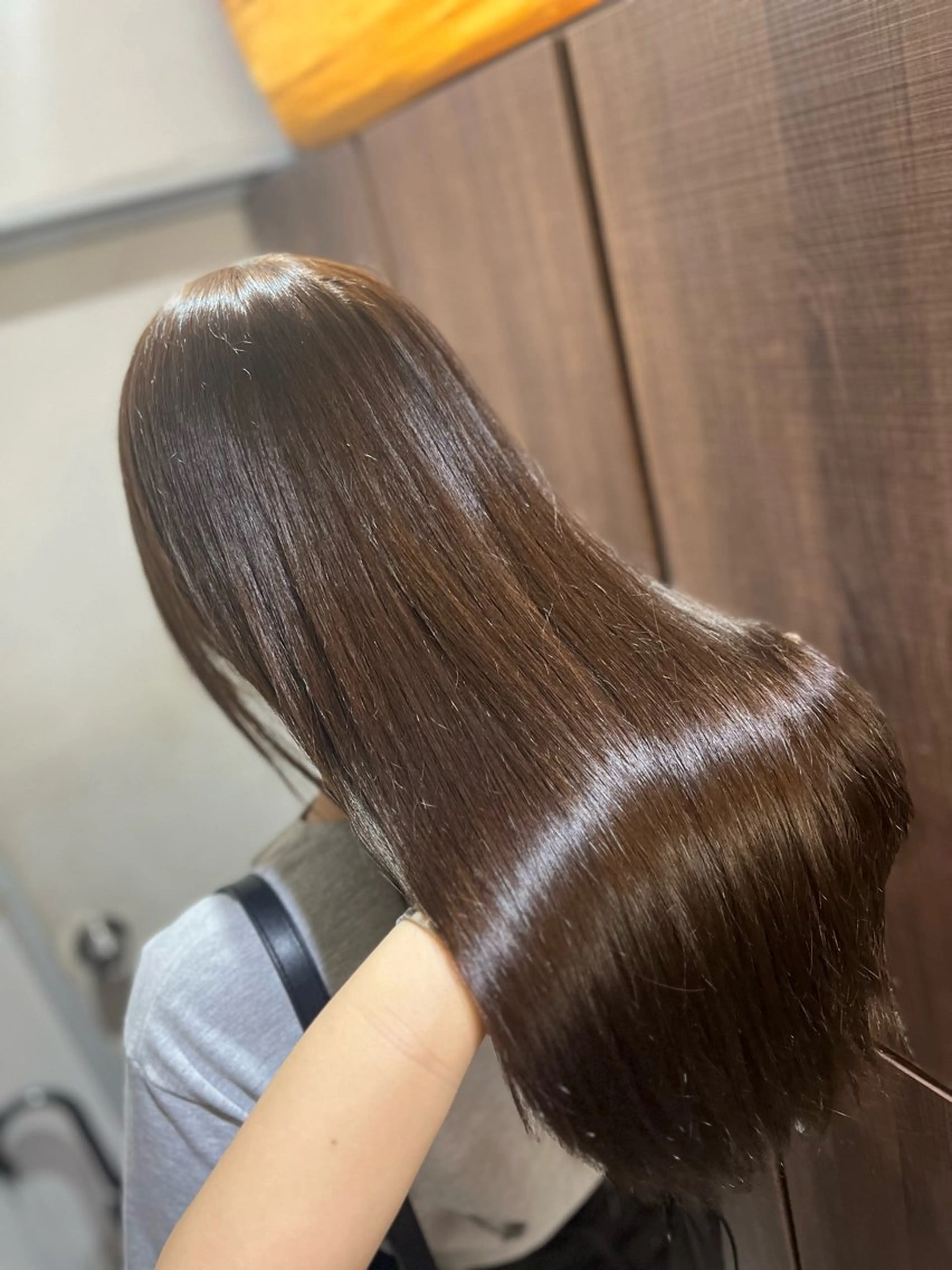 ロング カラー ヘアカラー トリートメント 🖤 tsubura🖤のヘアスタイル