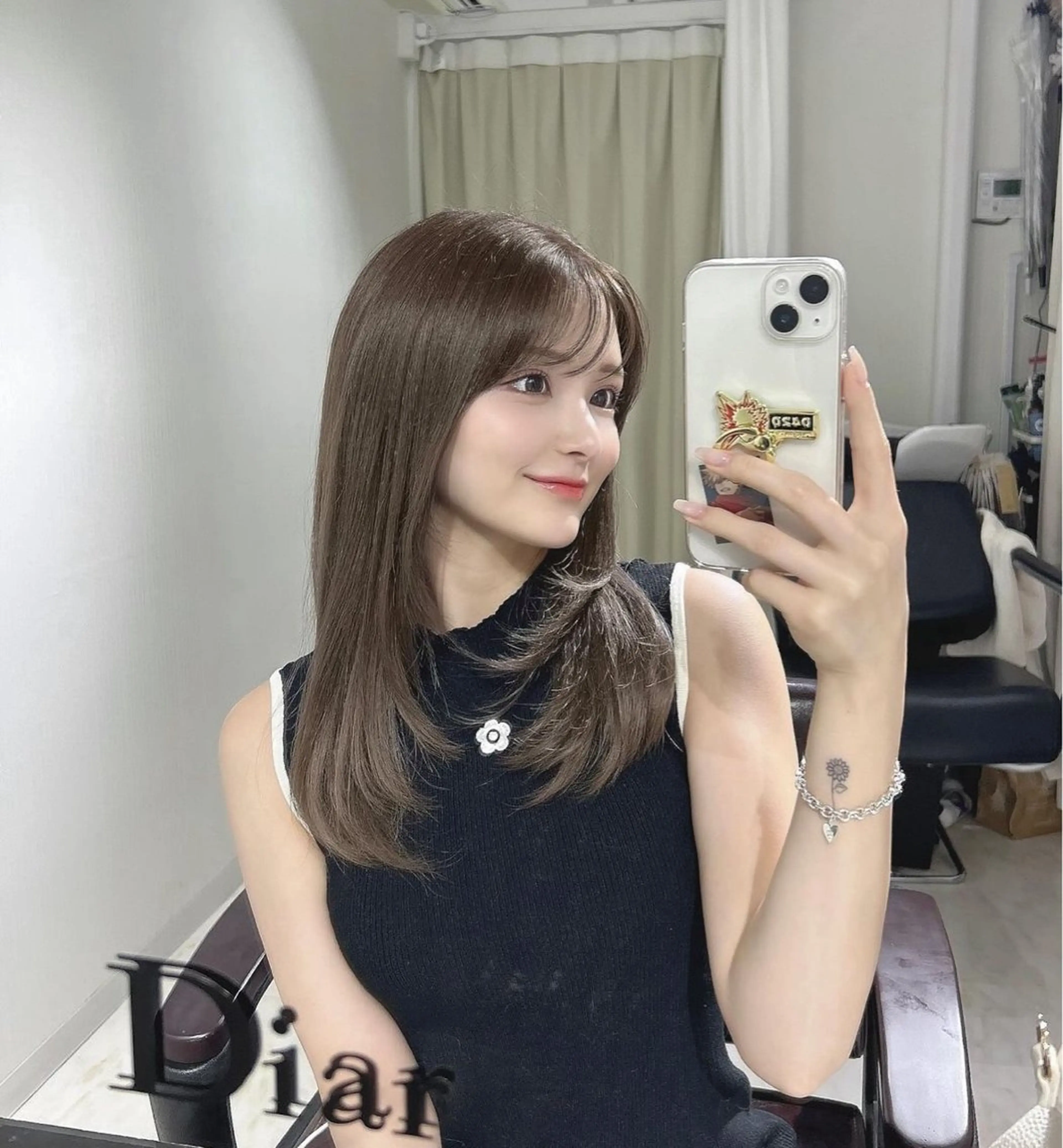 ロング カラー ヘアカラー トリートメント 【Diar】オーナー アキヨシケンタのヘアスタイル