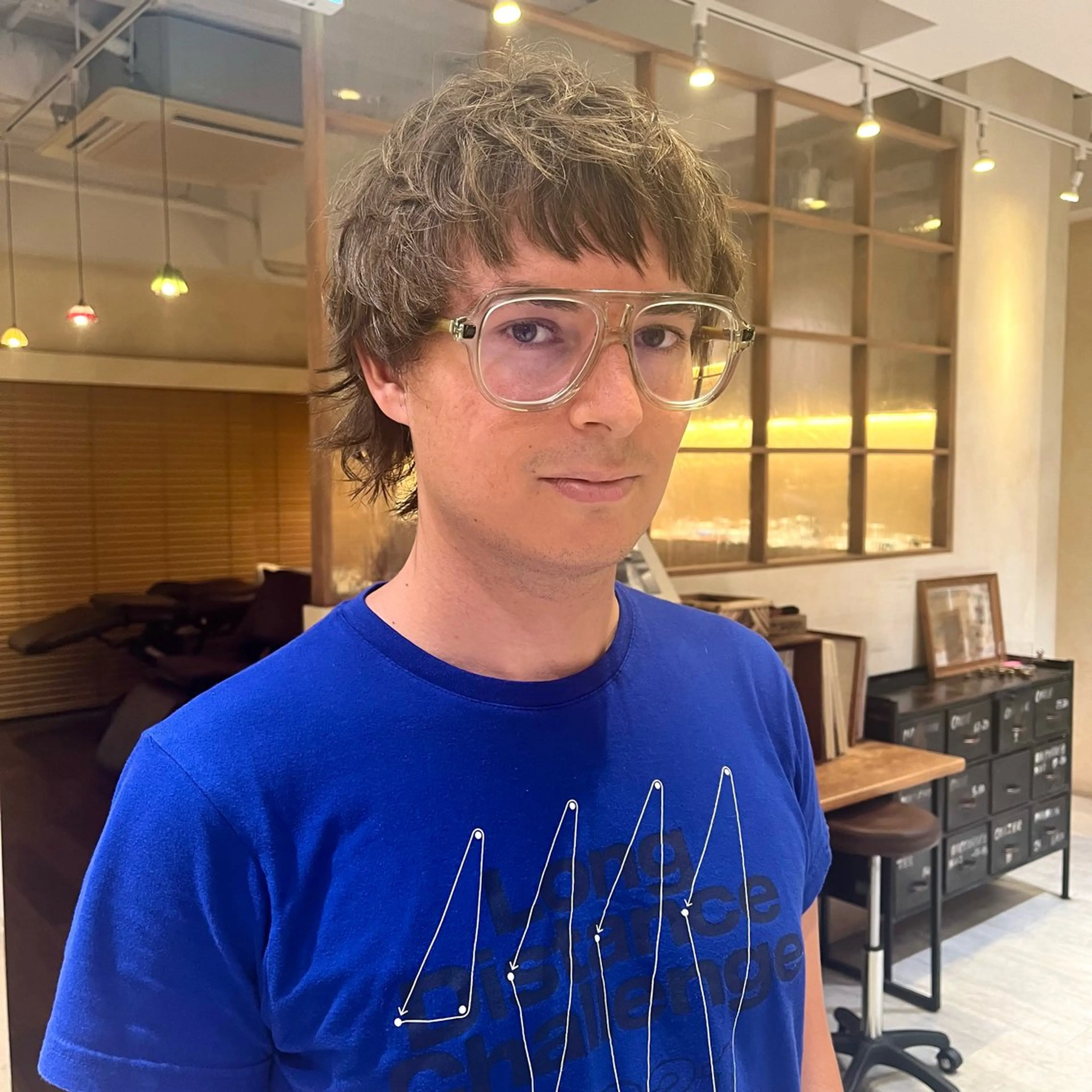 ショート パーマ メンズ メンズウルフカット ショートヘア ウルフカット カット CANAAN hair salon 表参道店所属・🌿‬ナチュラルヘア /パーマ/蒼真🍃のヘアスタイル