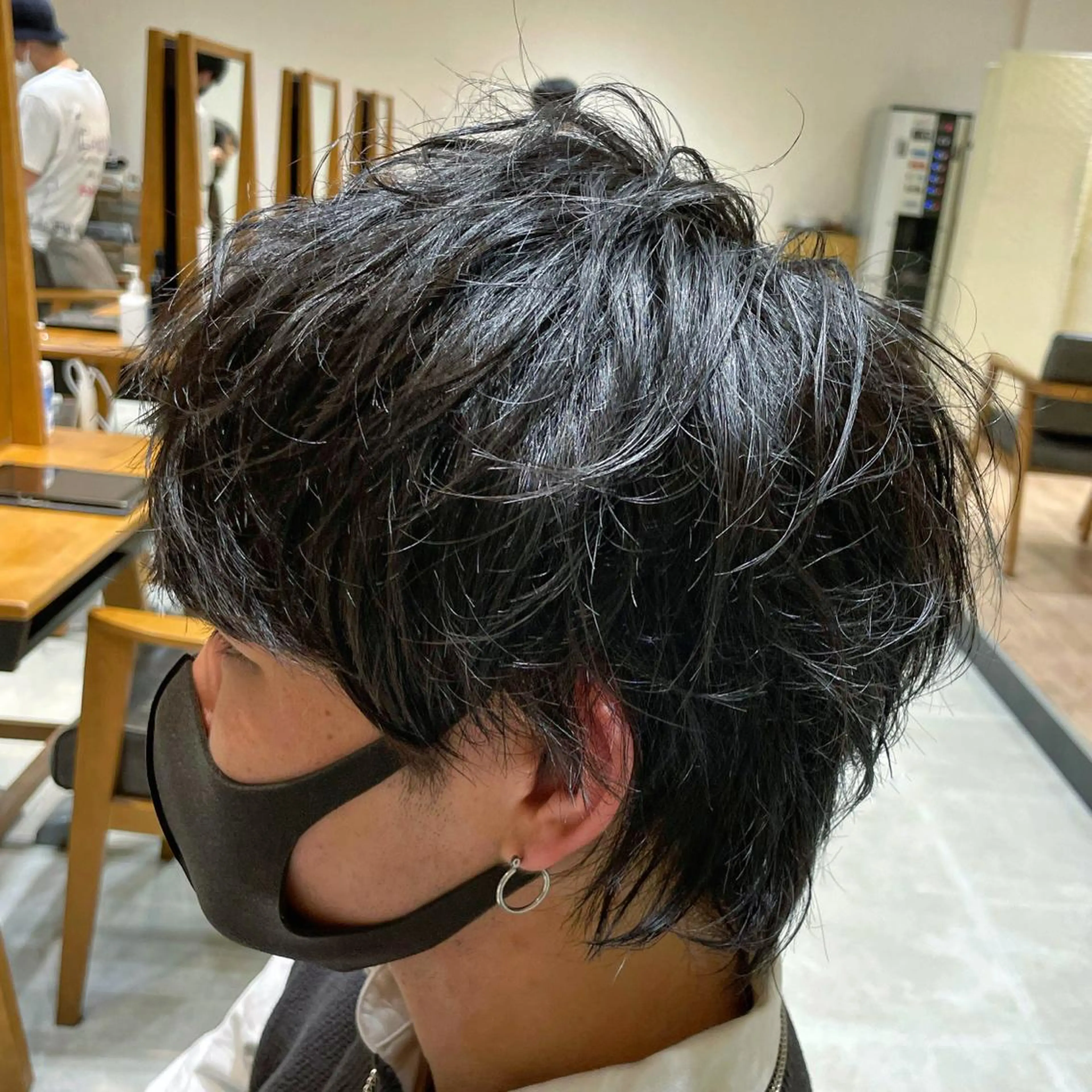 ショート ウルフカット レイヤー/韓国ヘア /顔周り/大久保貴之のヘアスタイル