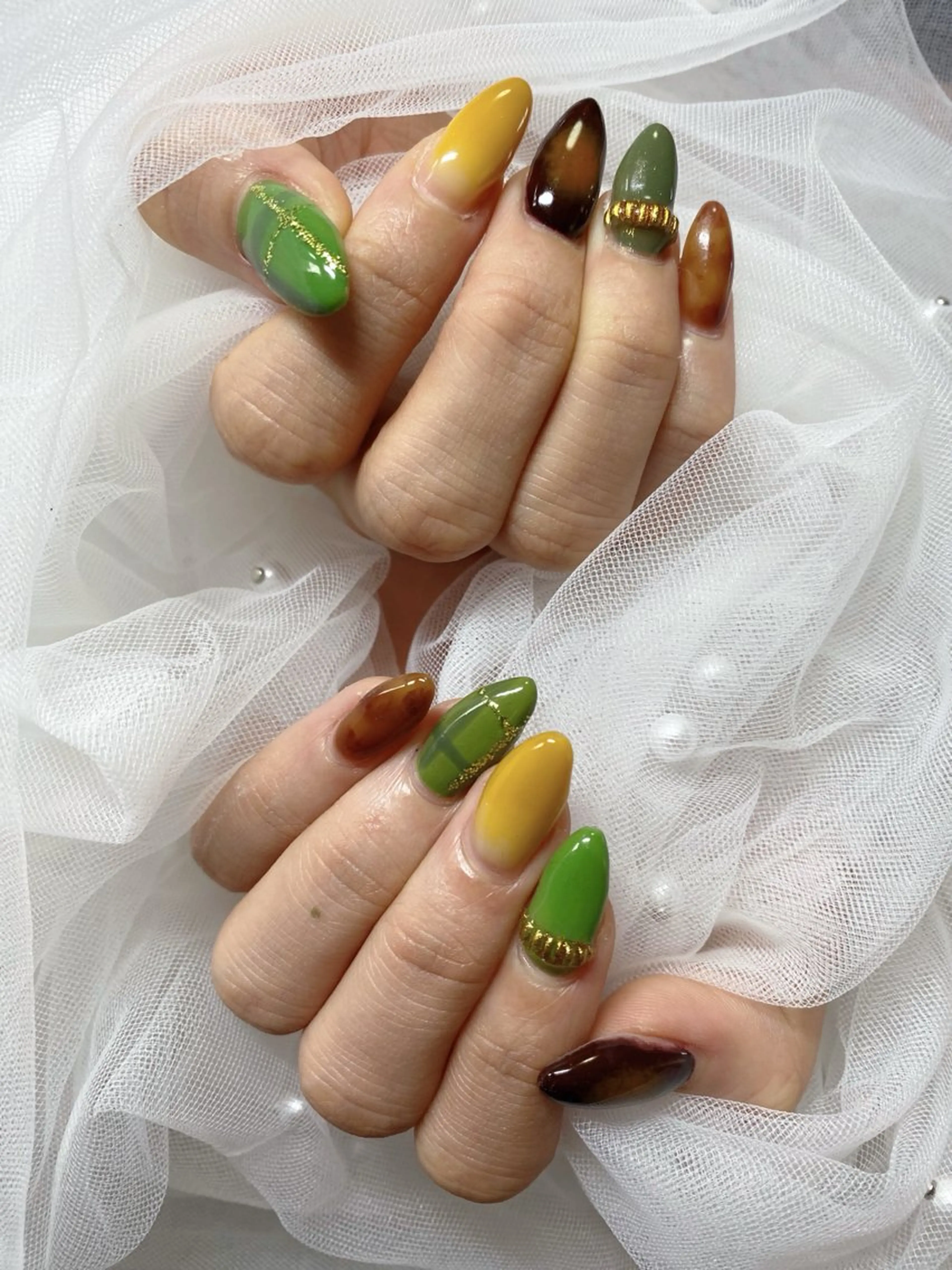 ネイル ハンドネイル salon Ange 五反田店所属・アンジュ Sumiのネイルデザイン