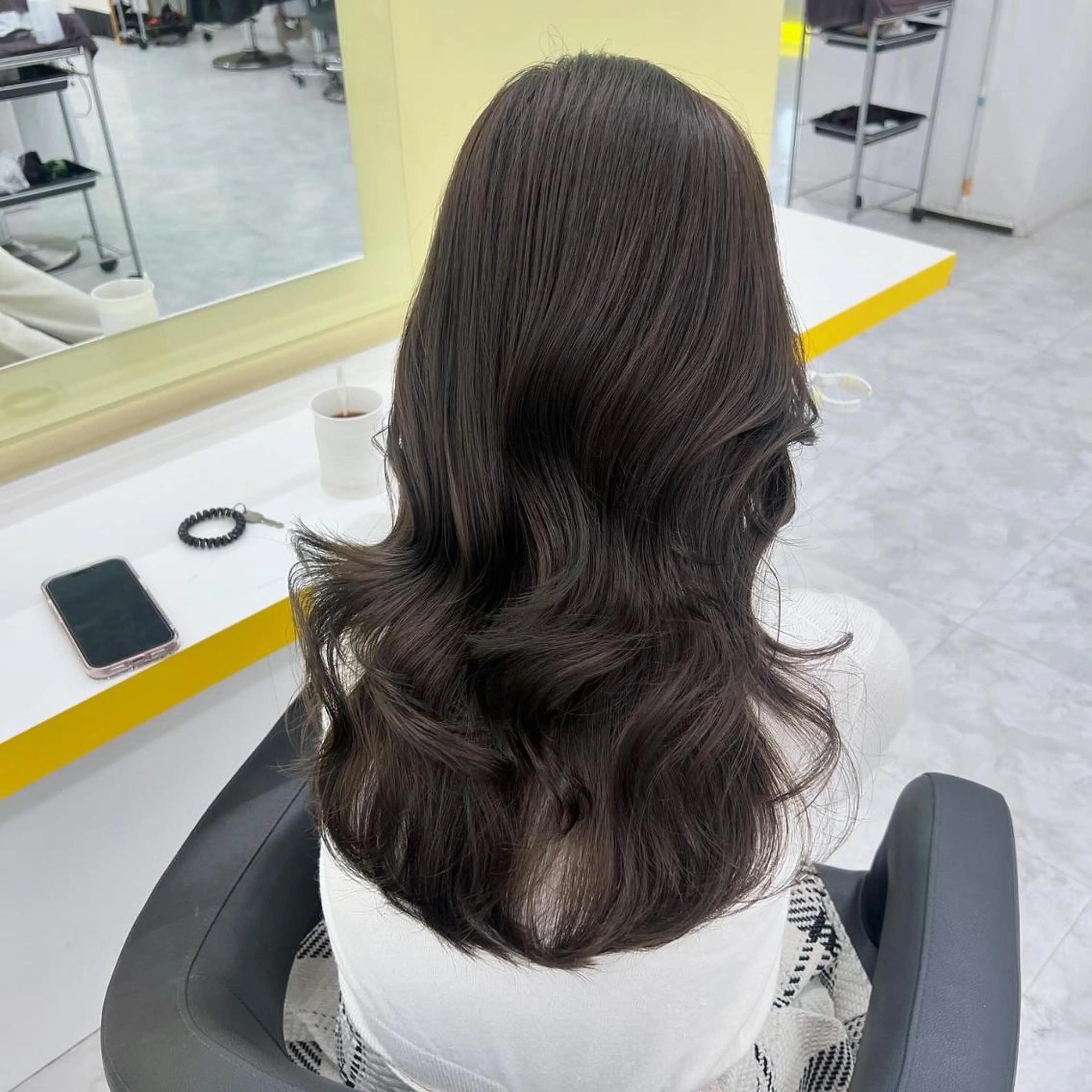 カラー ロング ヘアアレンジ 🎀モデル募集 ‎🎀せしる‎🤍のヘアスタイル