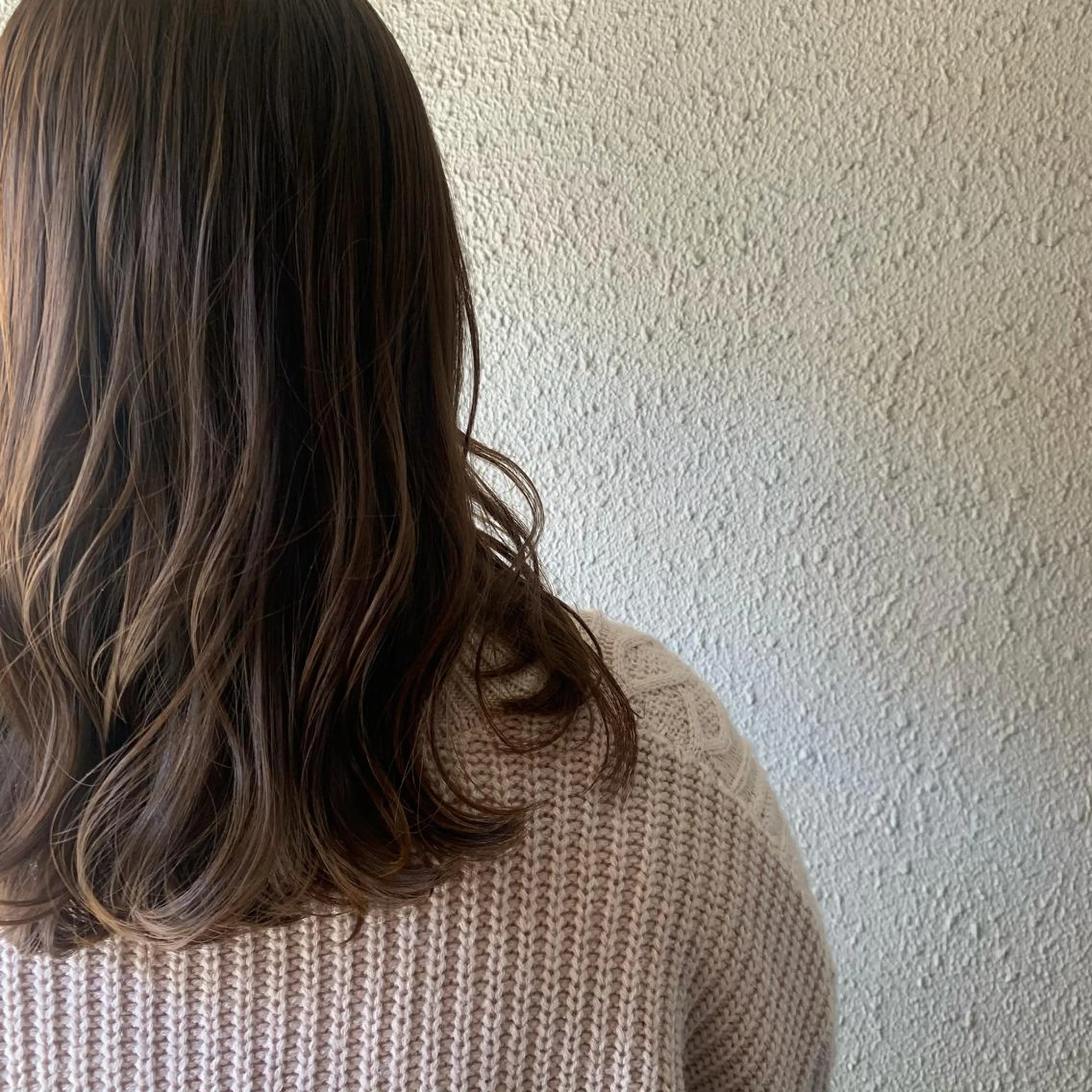 セミロング カラー ベージュカラー ヘアカラー トリートメント chouette シュエットのヘアスタイル