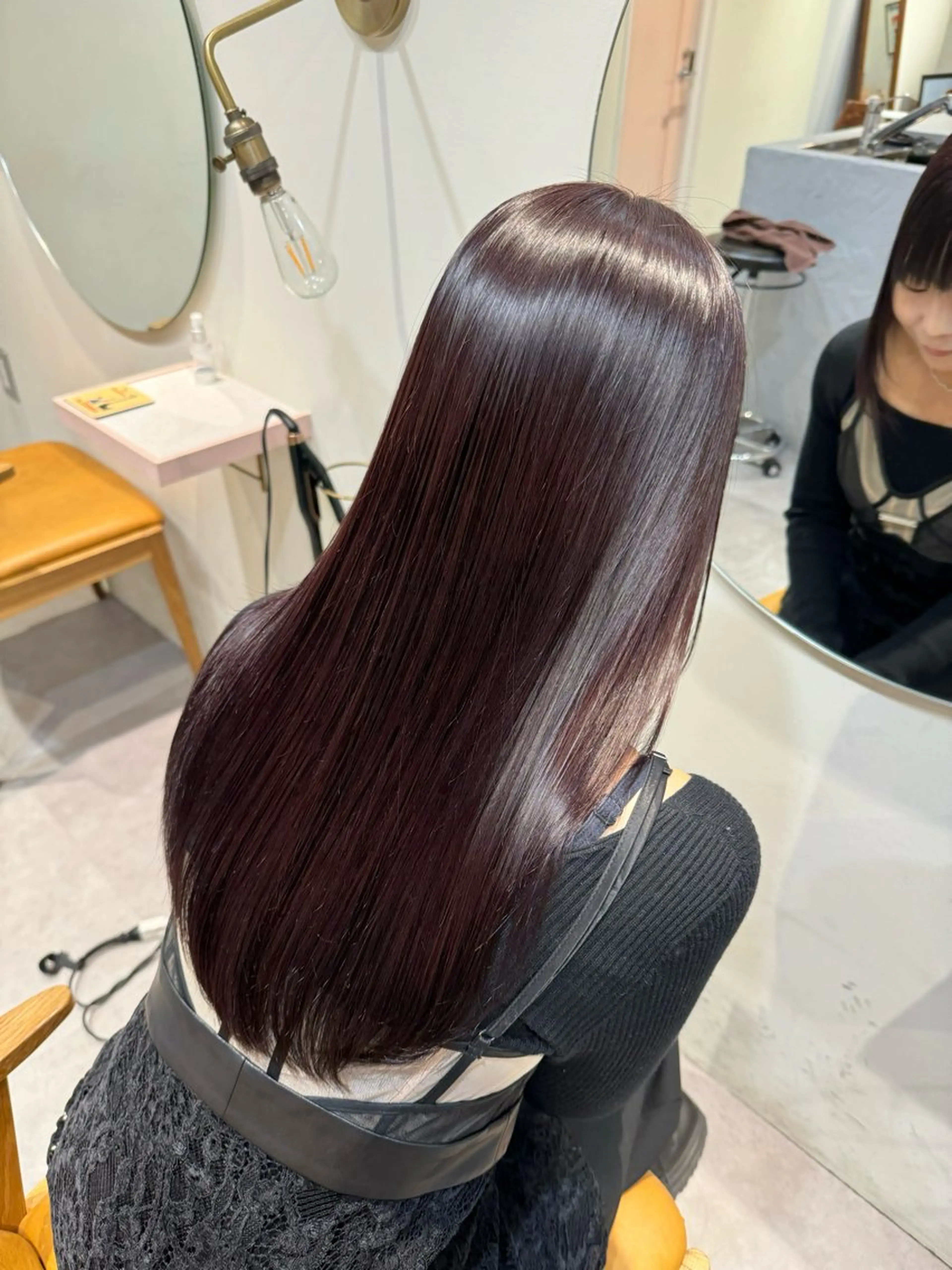 ロング カラー ラベンダーカラー ayaka♡ 柔らかカラーのヘアスタイル