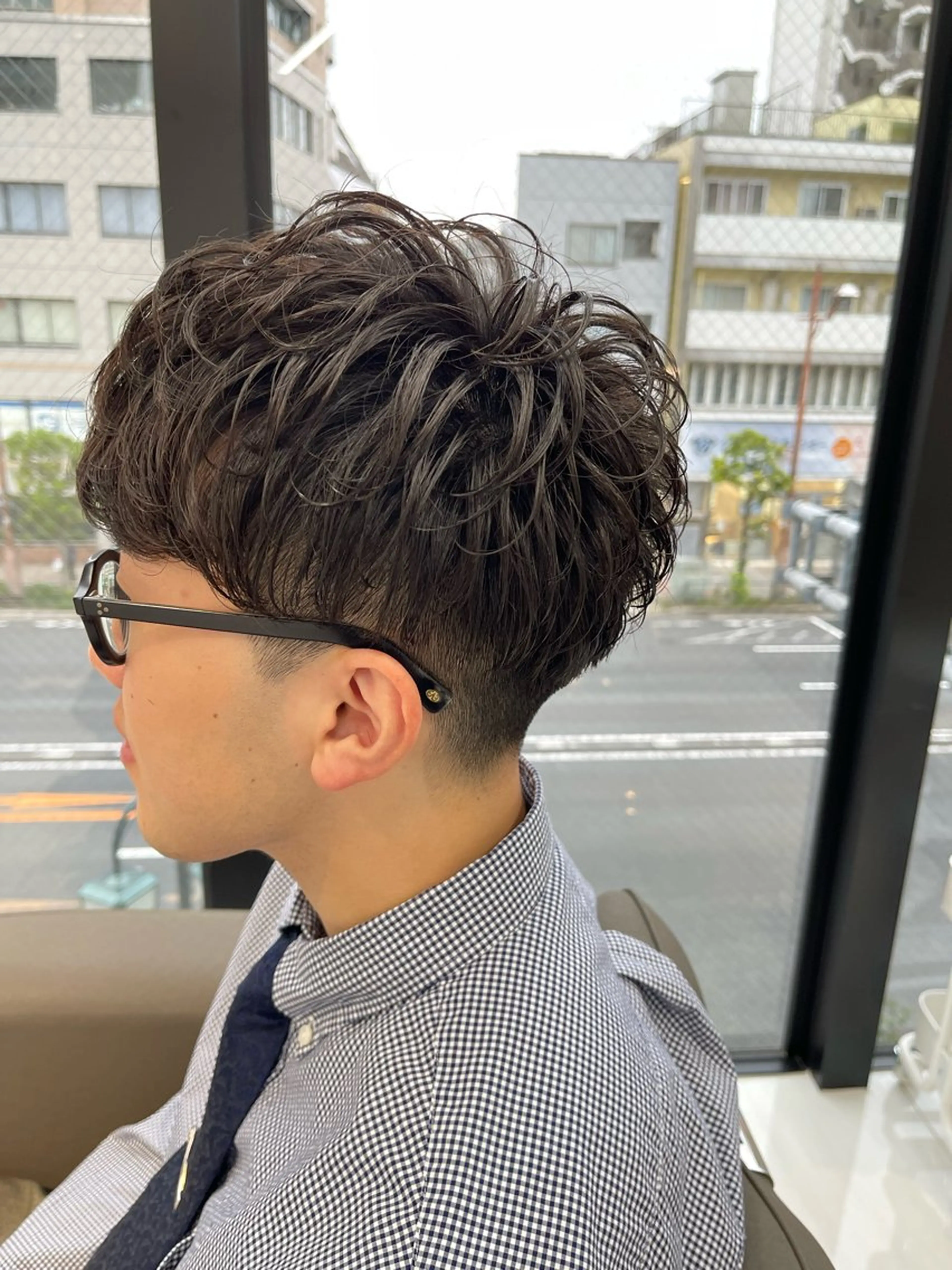 ショート 💈メンズ専門💈 成田剛史💈パーマのヘアスタイル