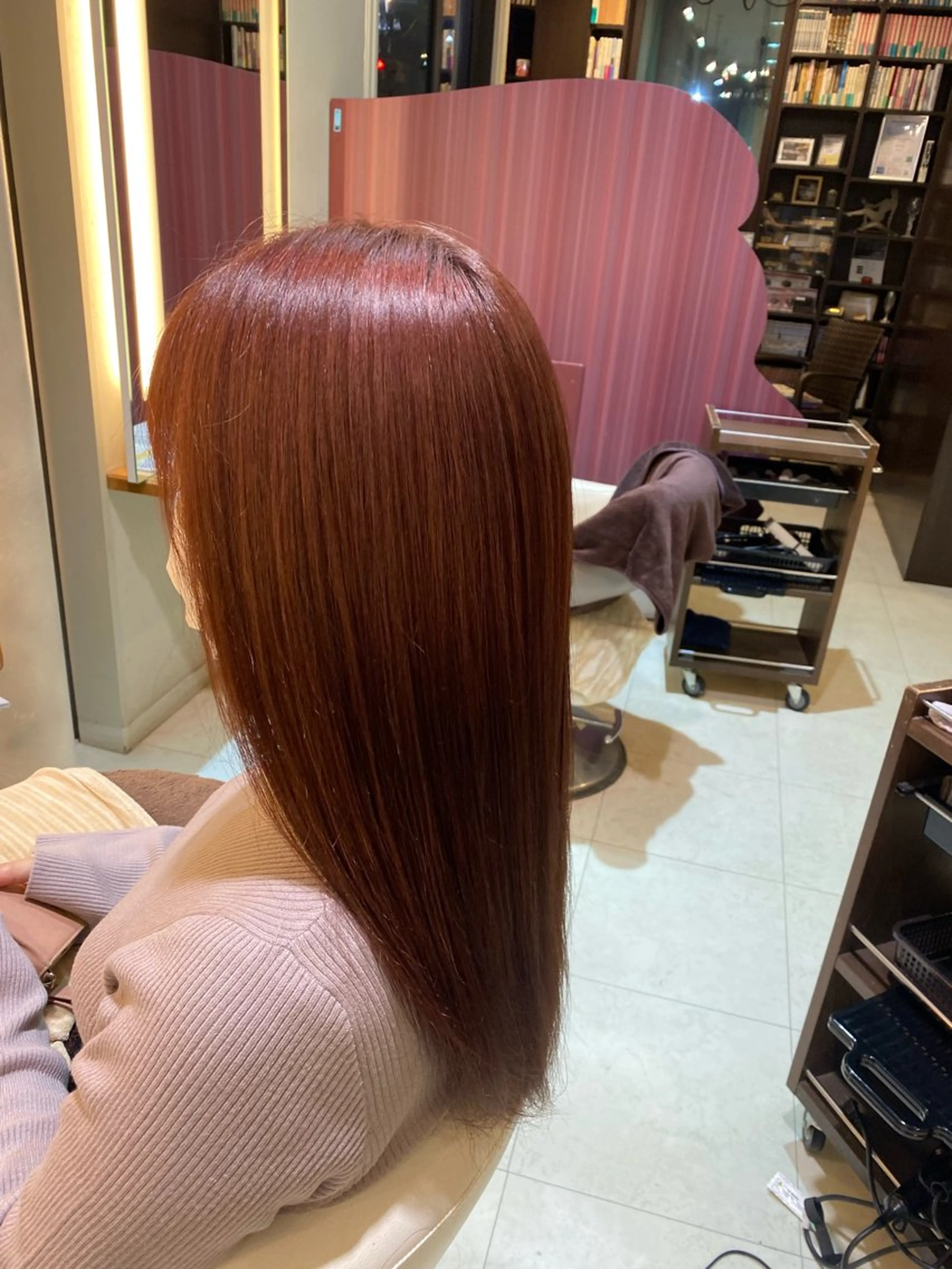 カラー ベージュカラー ピンクカラー ピンクベージュ 五番街所属・美容室 五番街のヘアスタイル