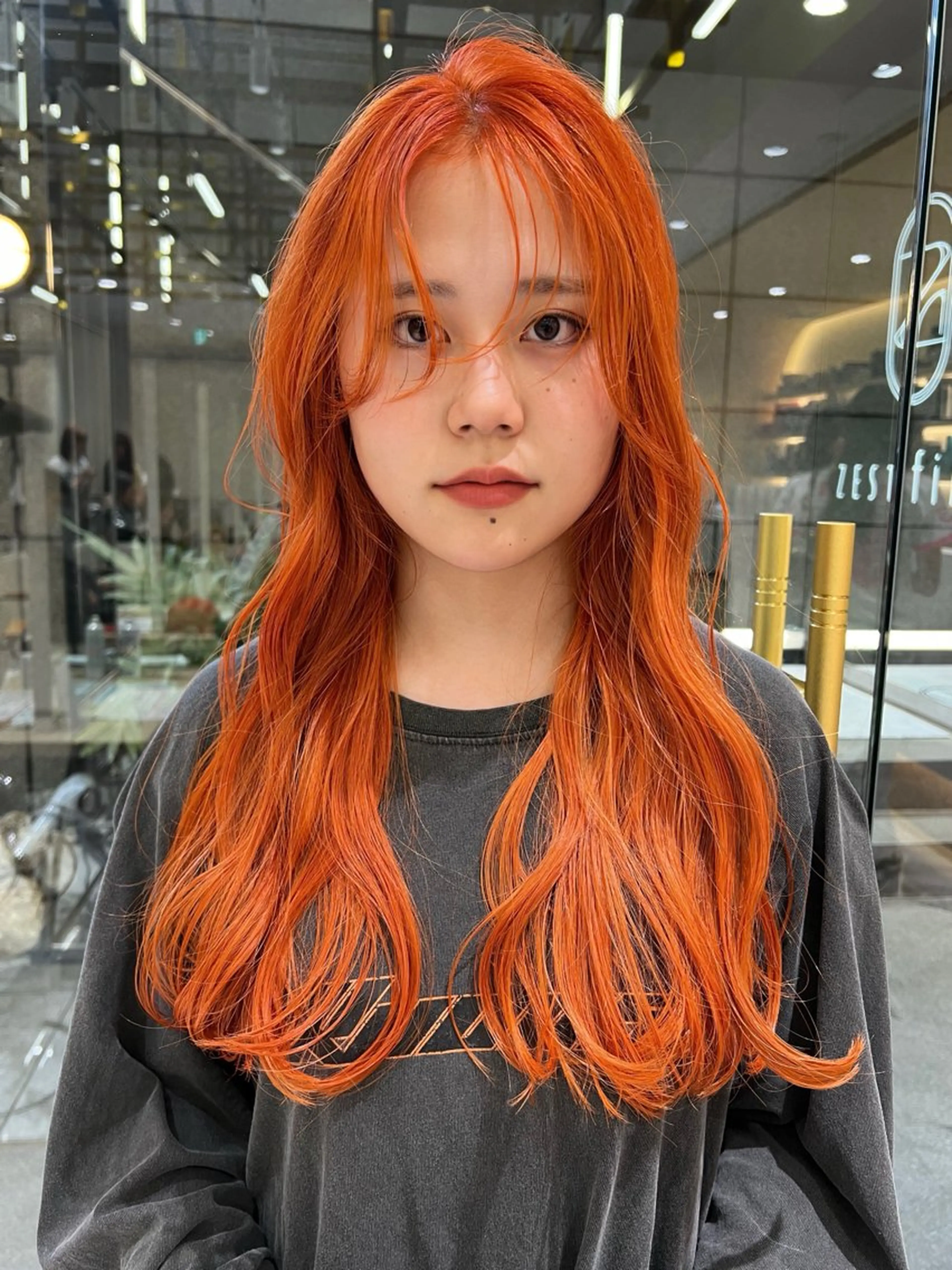 ロング ヘアカラー トリートメント オシャレデザイン 🧺🪽/SHUNOのヘアスタイル