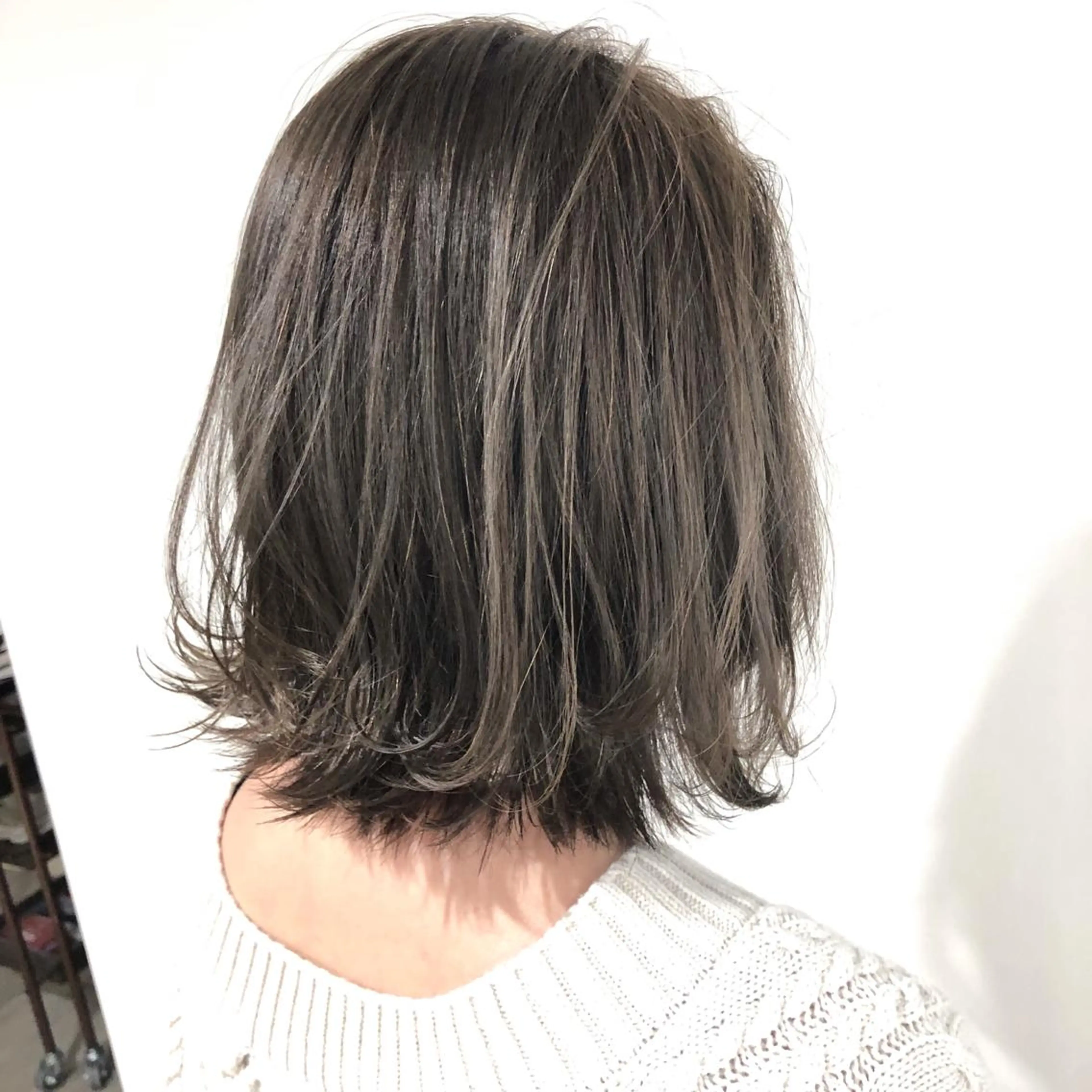 ミディアム タカハシ ユウキのヘアスタイル