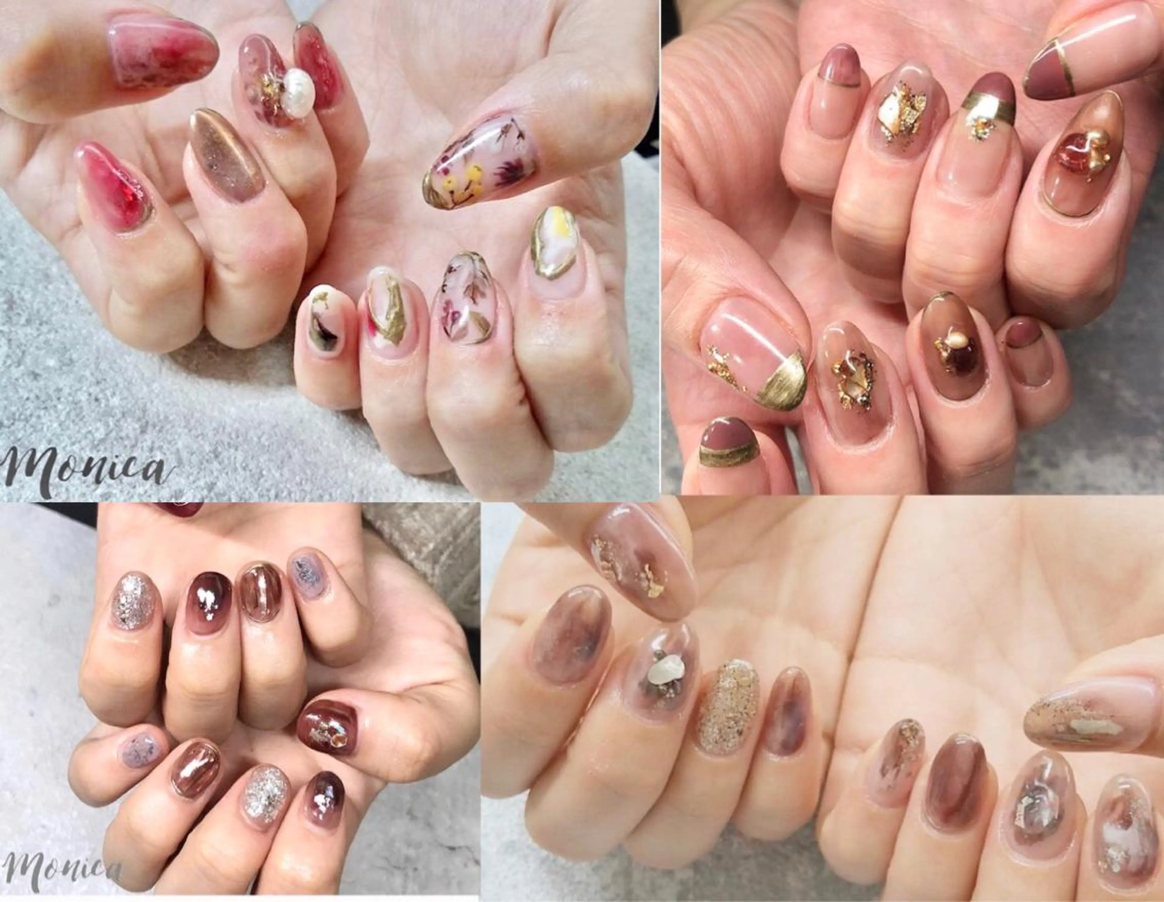 ネイル ハンドネイル nailsalon MONICAのネイルデザイン