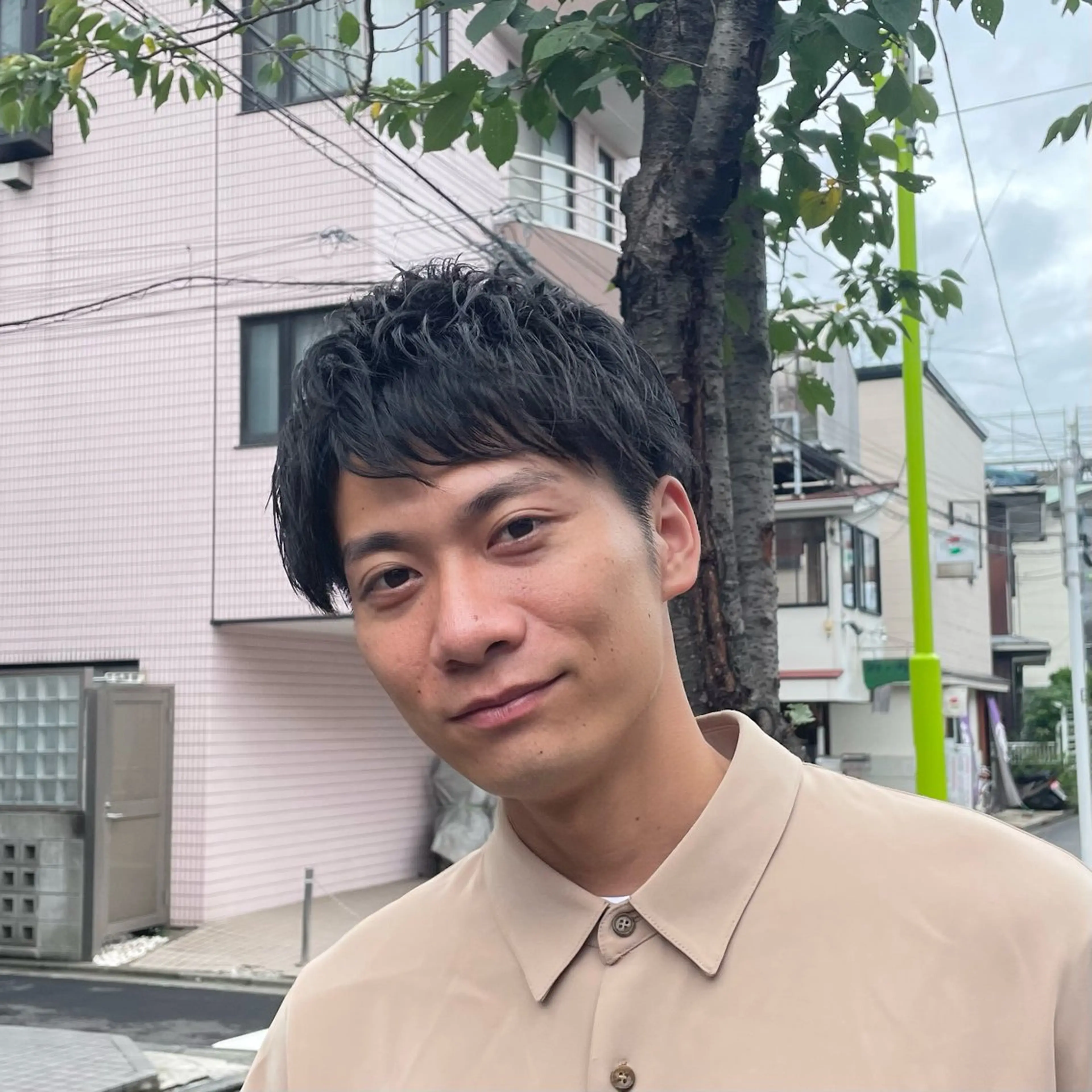 ショート メンズ ショートヘア 西村 友佑のヘアスタイル