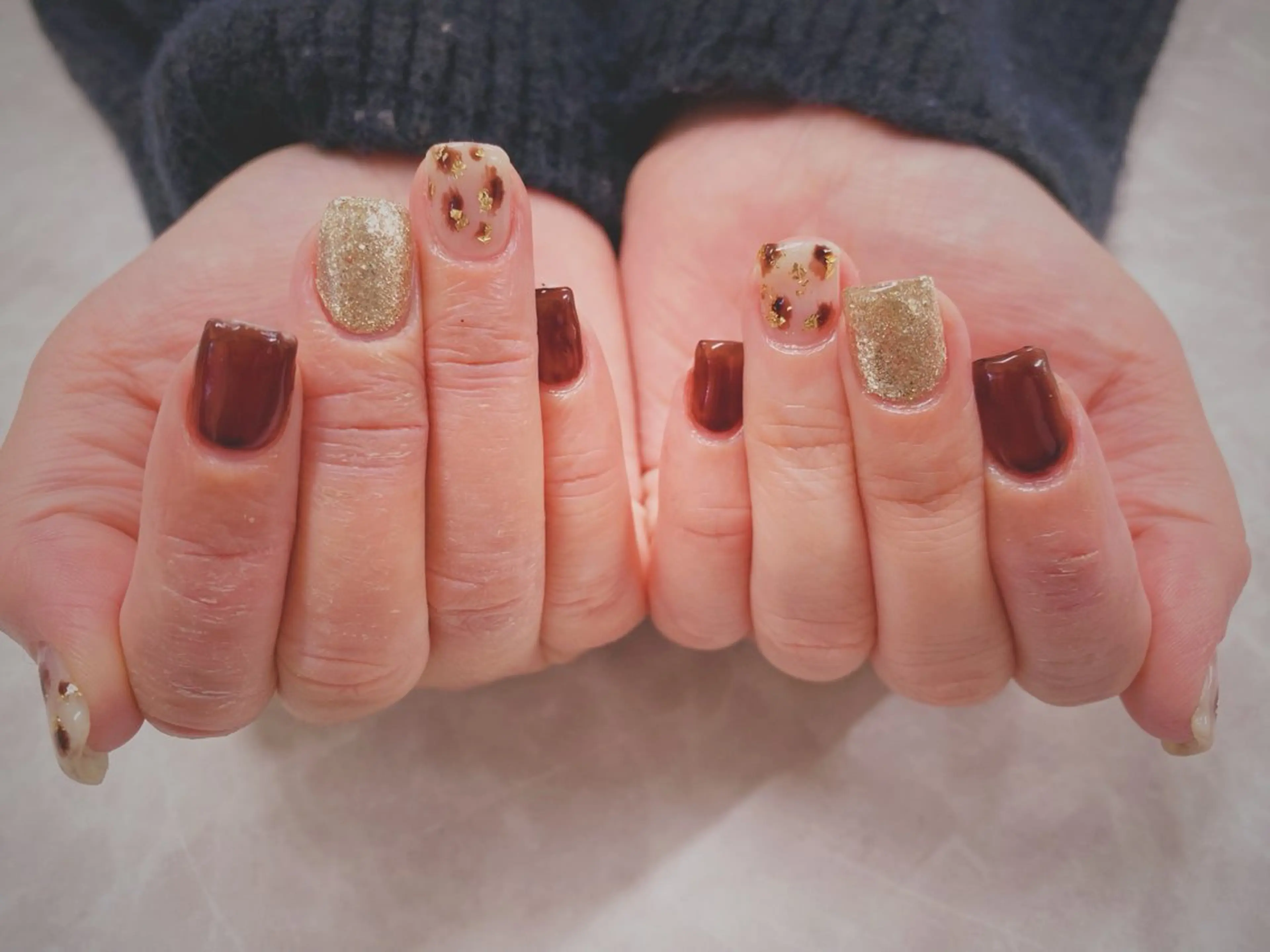 ネイル ショートネイル スクエアネイル Nail&Eyelash パレス所属・パレス 💅🏻⌇.mamiのネイルデザイン