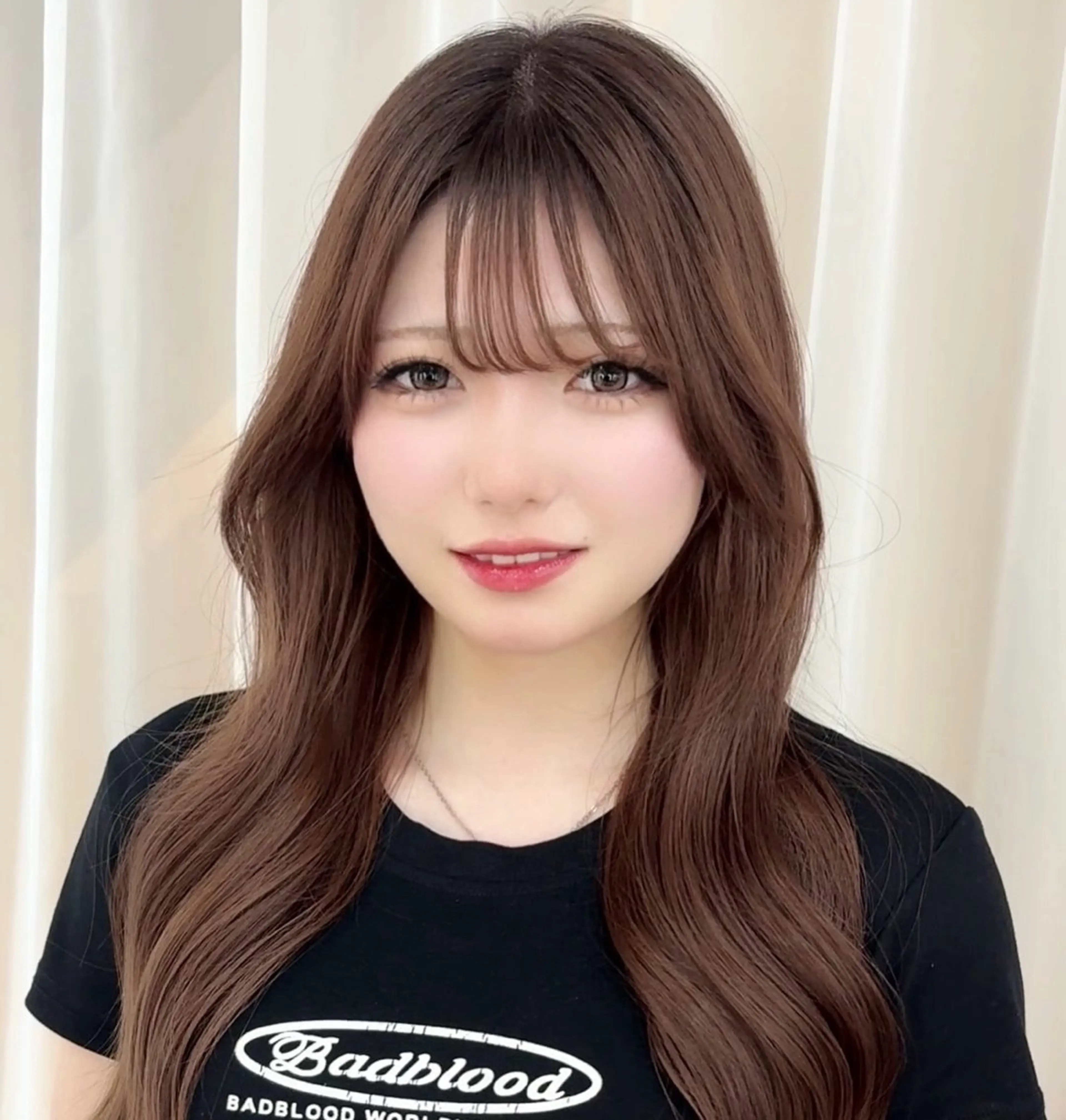 ロング ‎🤍Miu‎🤍 レイヤーカット‎🤍のヘアスタイル