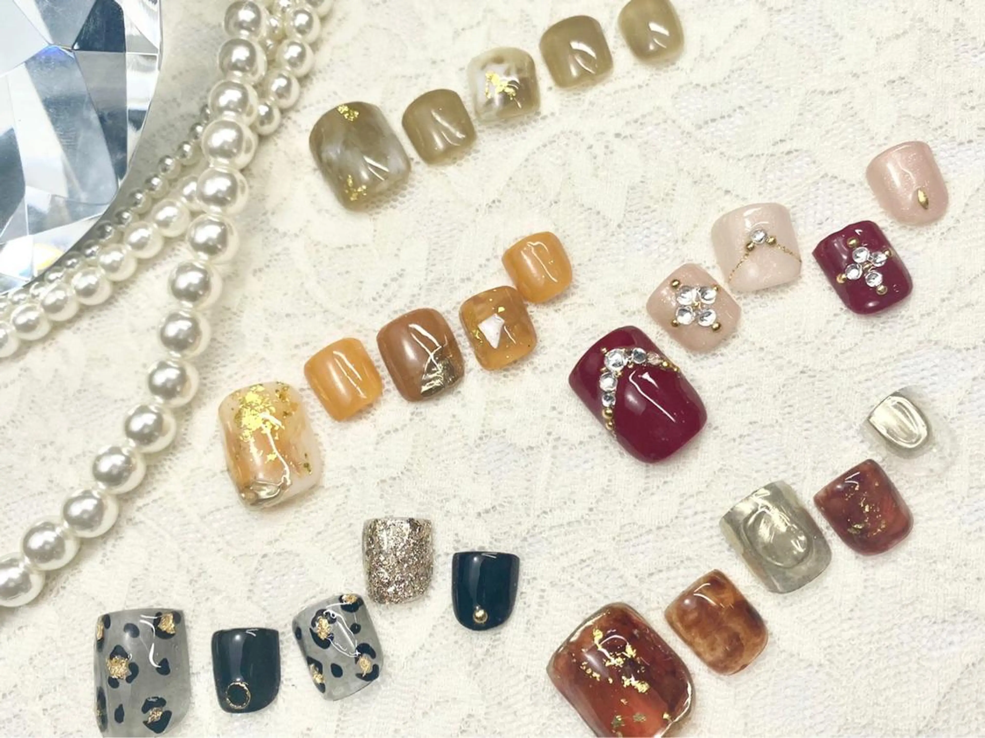 ネイル フットネイル ARKα SHIORIのネイルデザイン