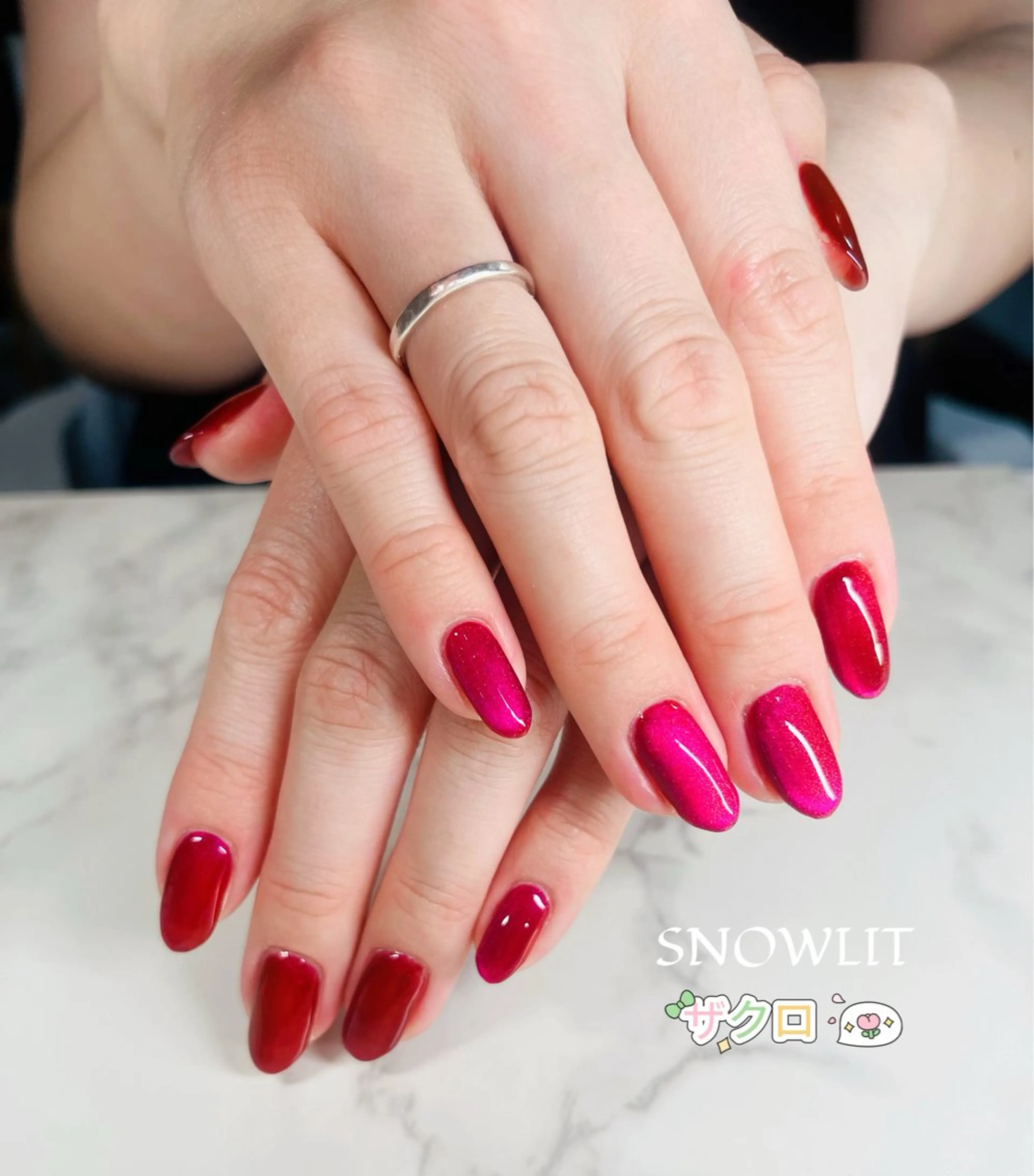 ネイル ハンドネイル ハンドケア snowlit所属・SNOW LITのネイルデザイン
