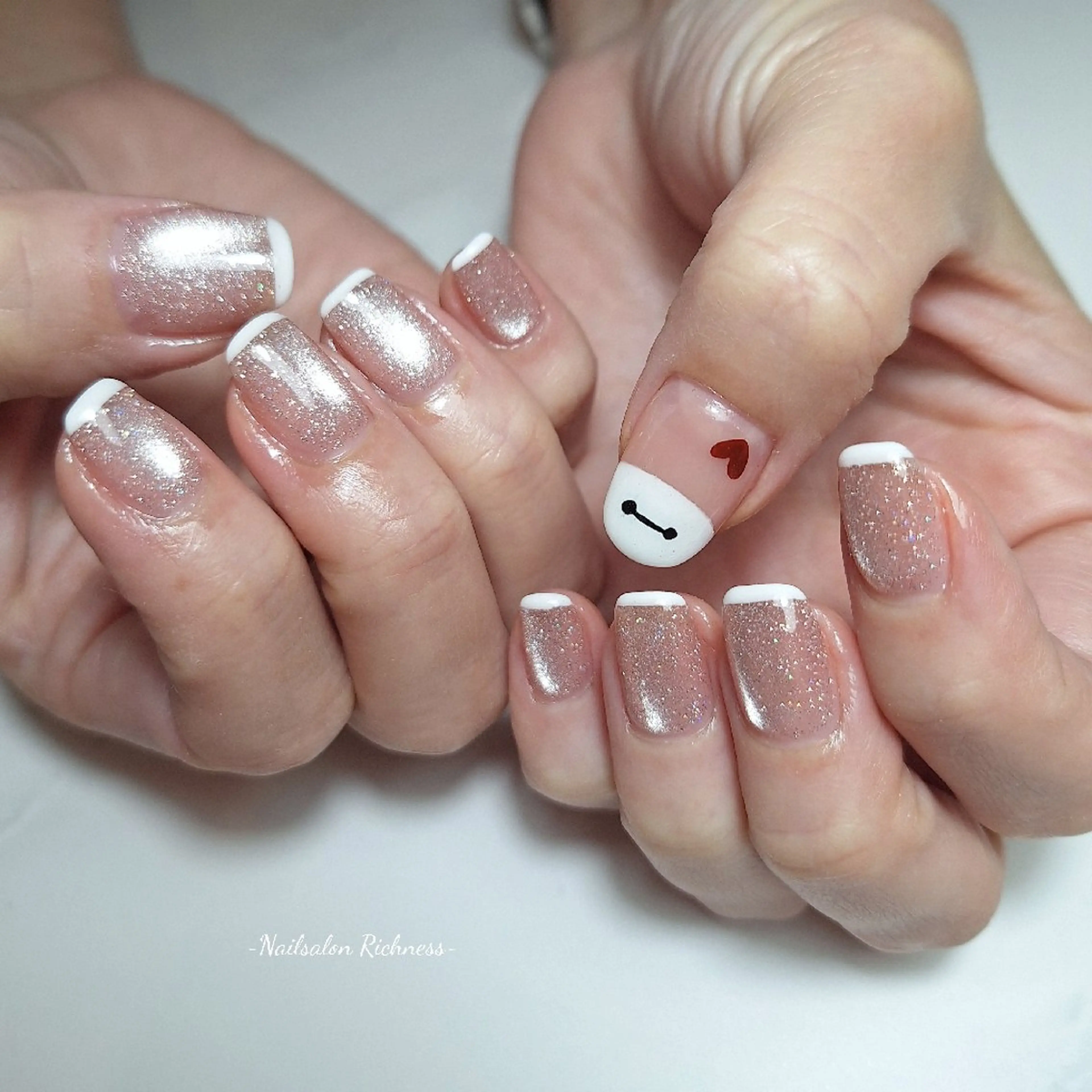 ネイル アートネイル フレンチネイル ハンドネイル I. Yukariのネイルデザイン