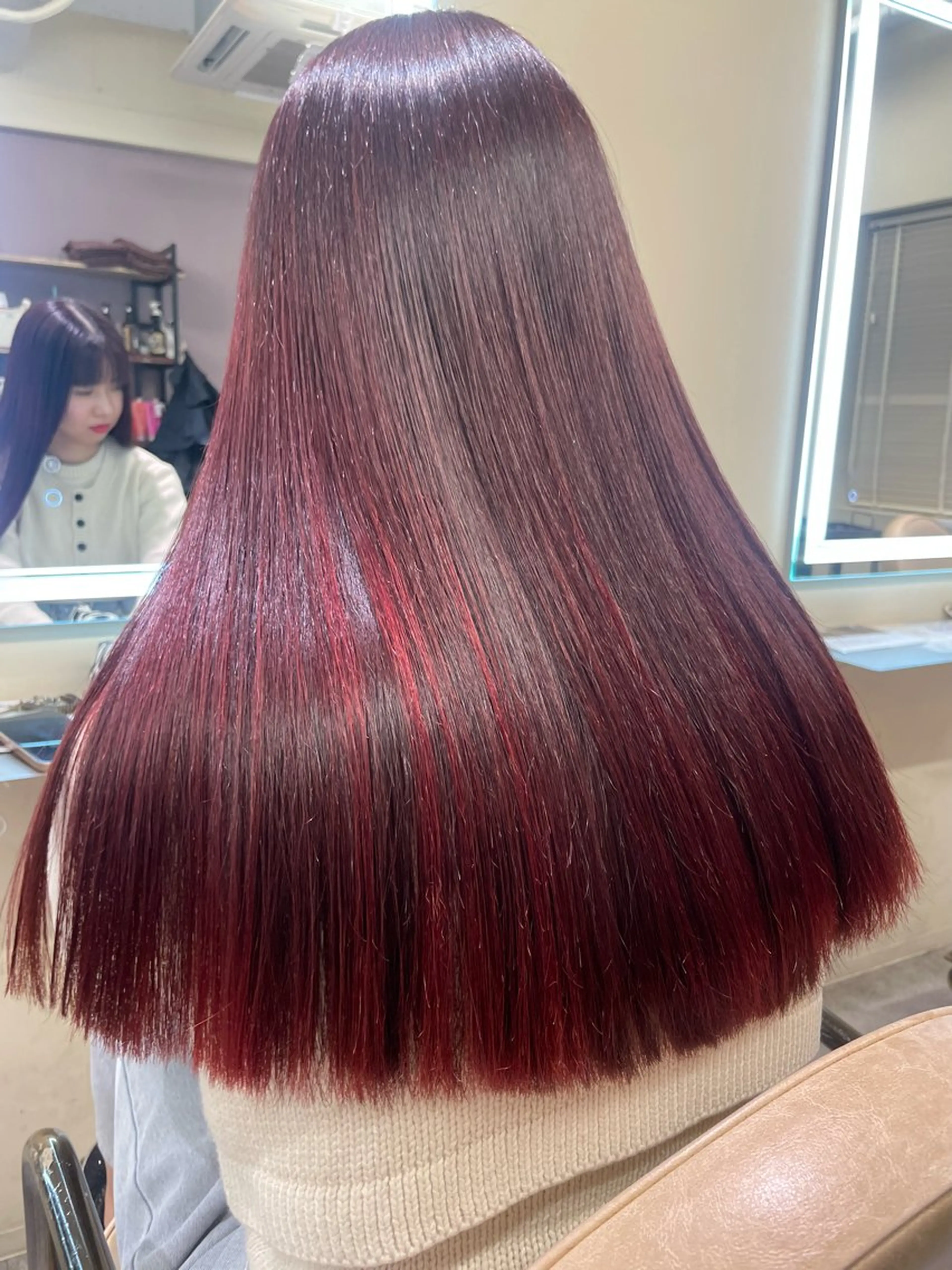 ロング 縮毛矯正 カット 縮毛矯正 トリートメント 🐶men'scut SYUMA🐶のヘアスタイル