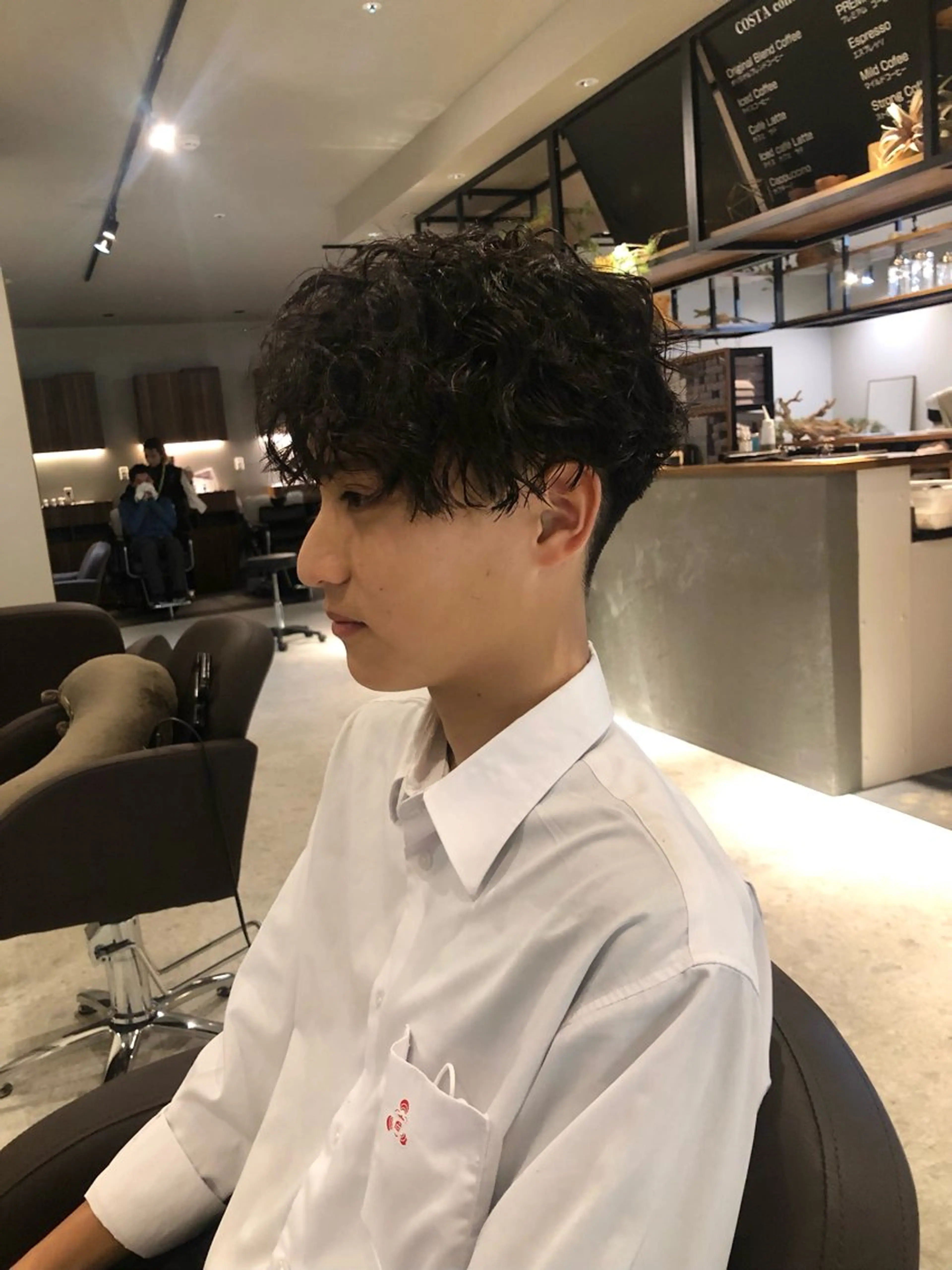 メンズ メンズパーマ latva所属・latva:メンズ ✂︎Riko...のヘアスタイル