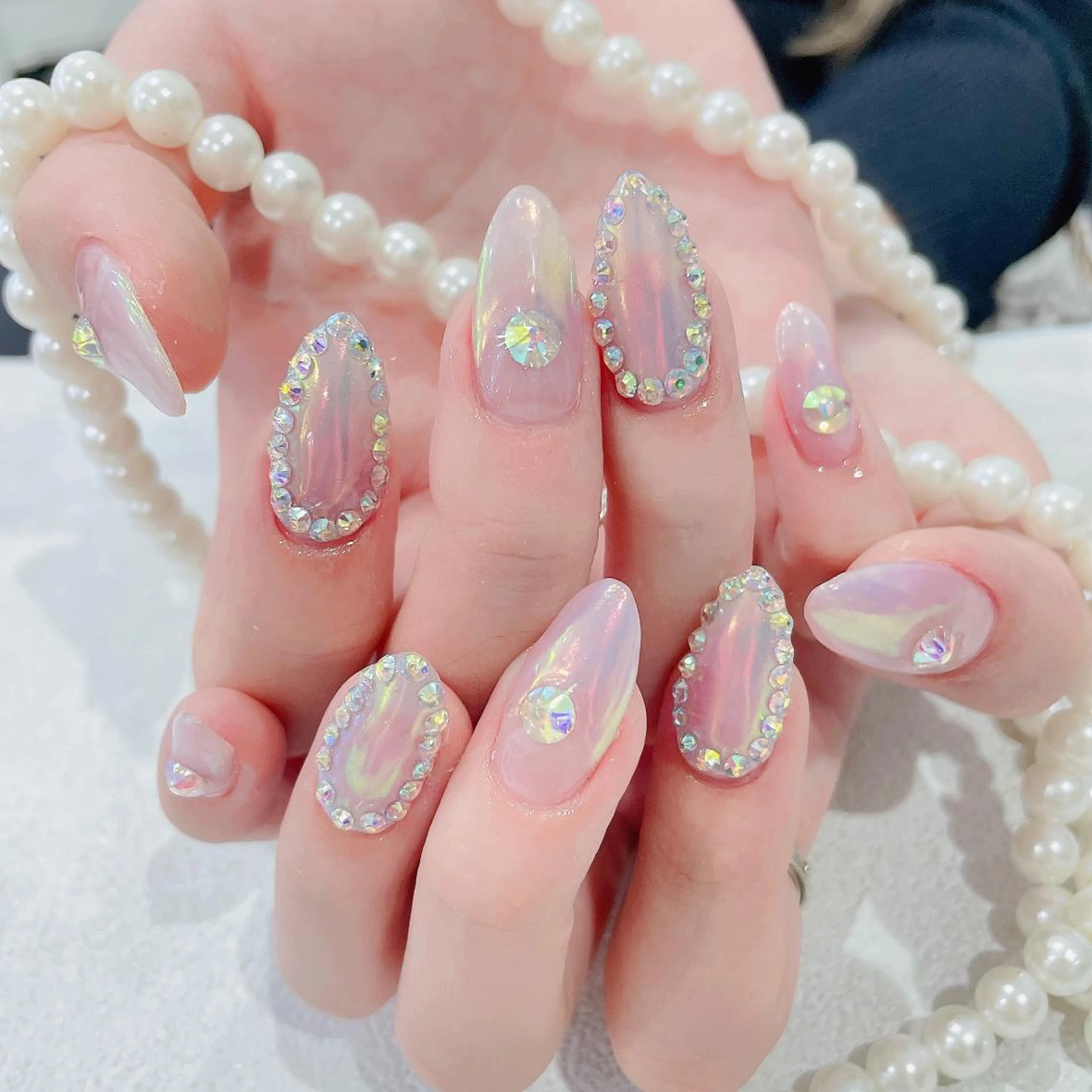 セミロング ネイル cho nailのネイルデザイン