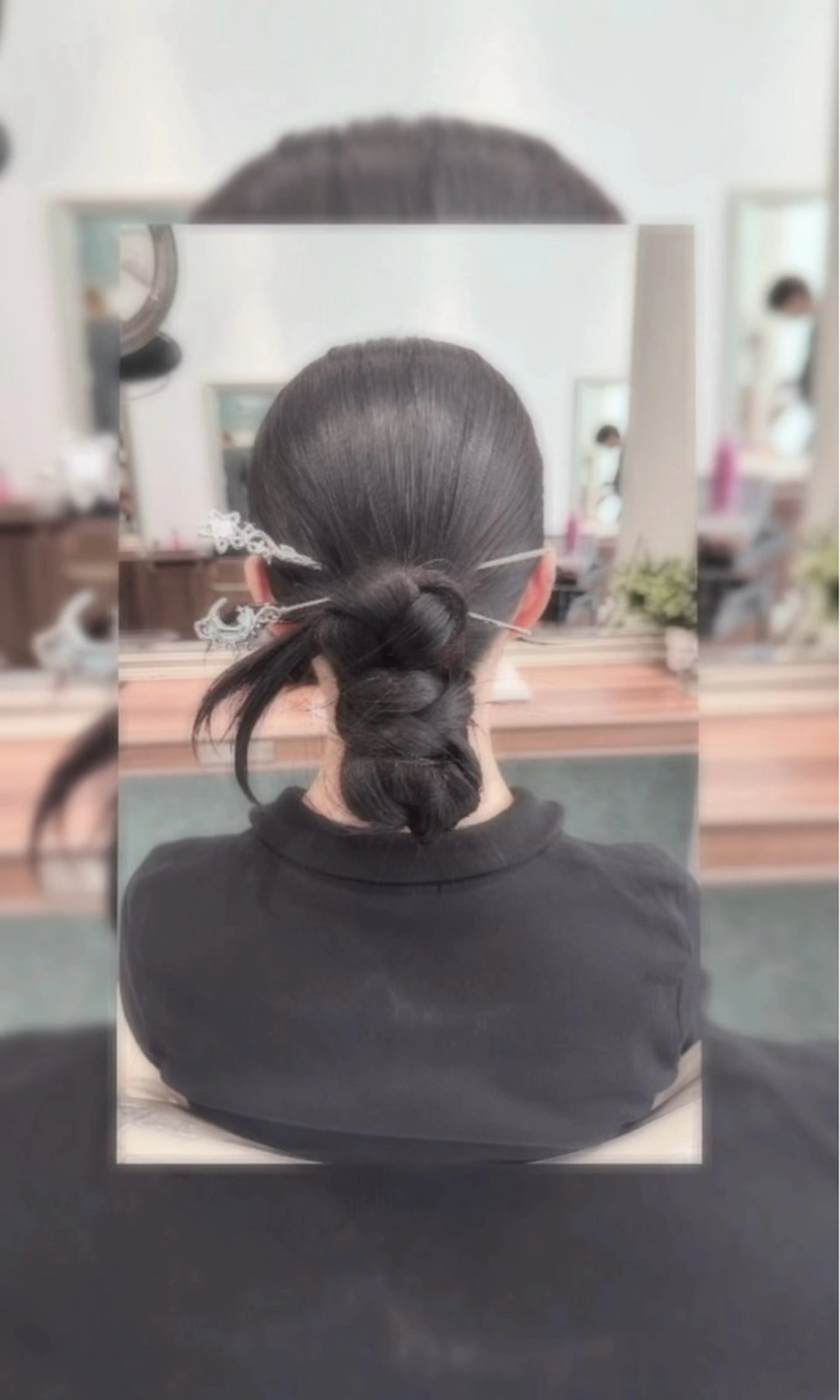 ヘアセット 🫧ヘアアレンジ🎀 ウガジン💞🪄のヘアスタイル