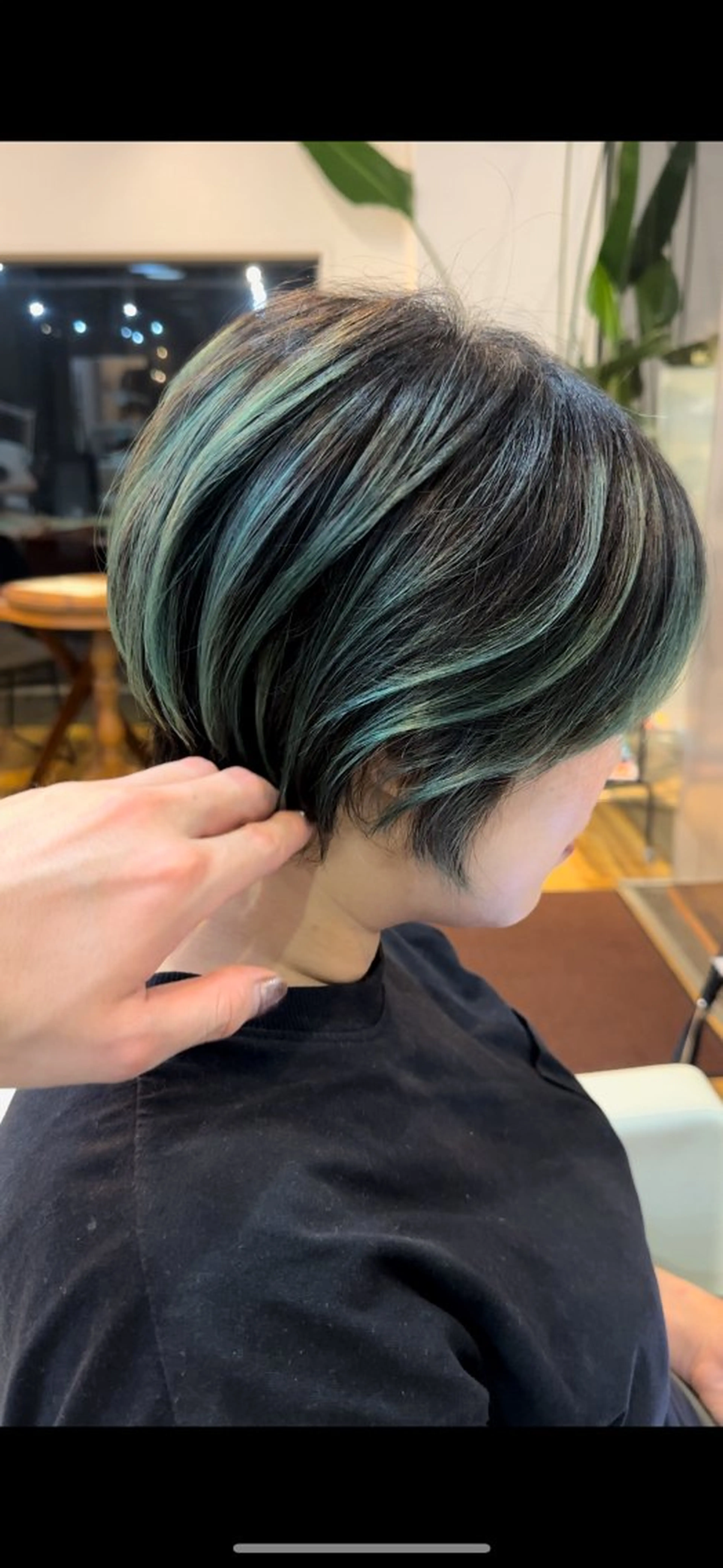 カラー バレイヤージュ ブリーチ ヘアカラー 大原 正寛のヘアスタイル