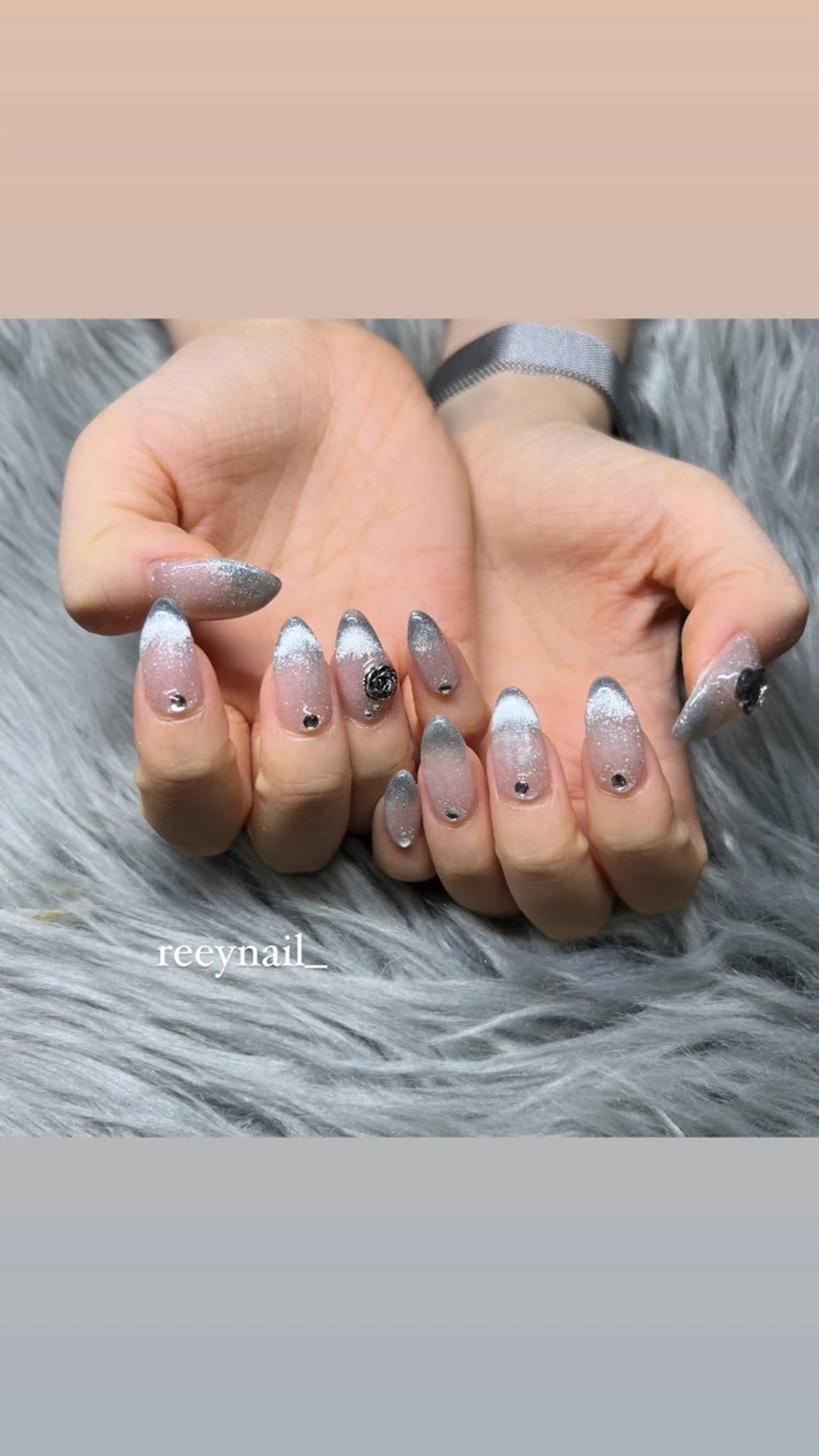 ネイル 韓国ネイル ハンドネイル ulysses nailsalonのネイルデザイン