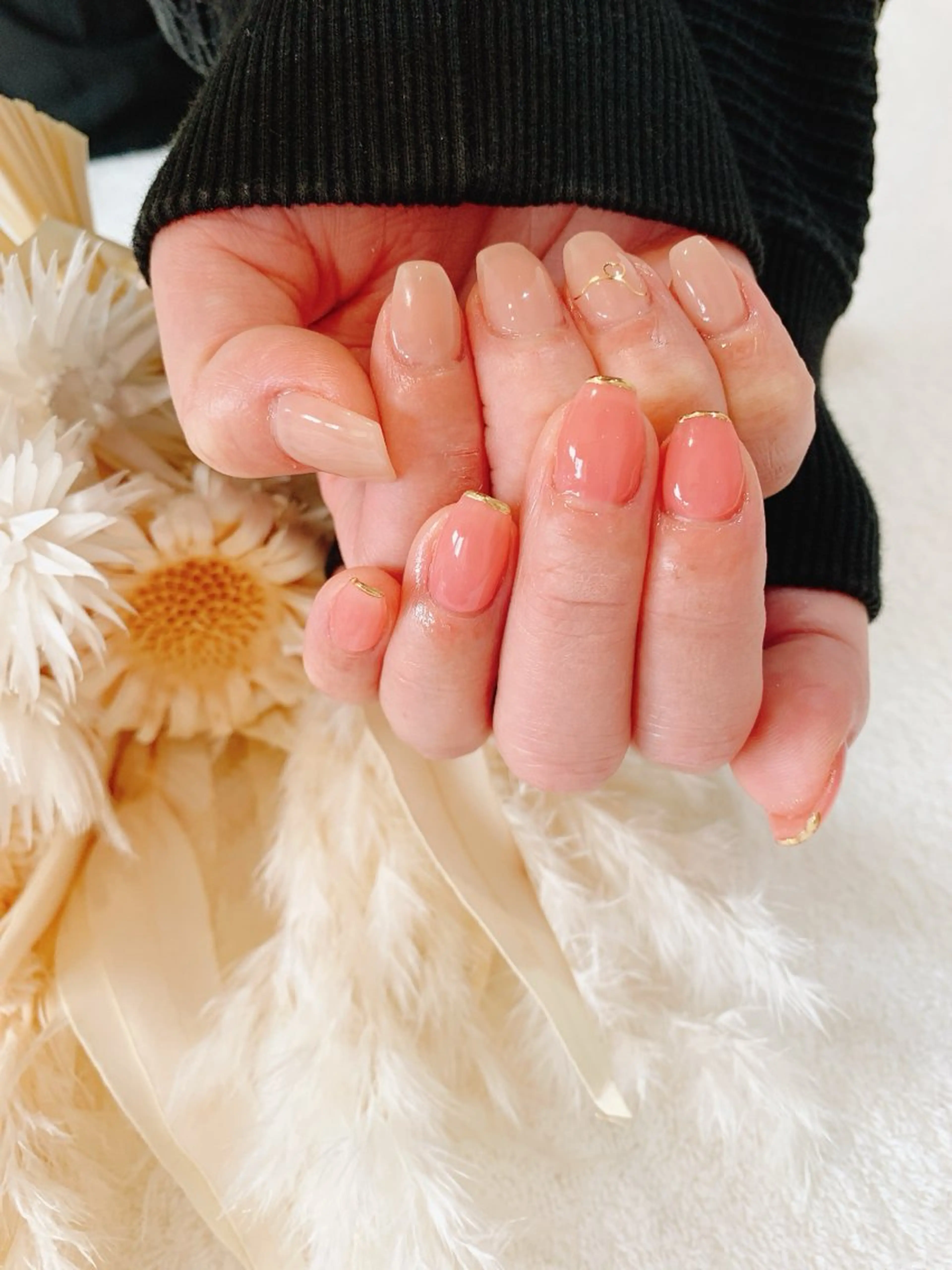 ネイル ミラーネイル Rect Shizukaのネイルデザイン