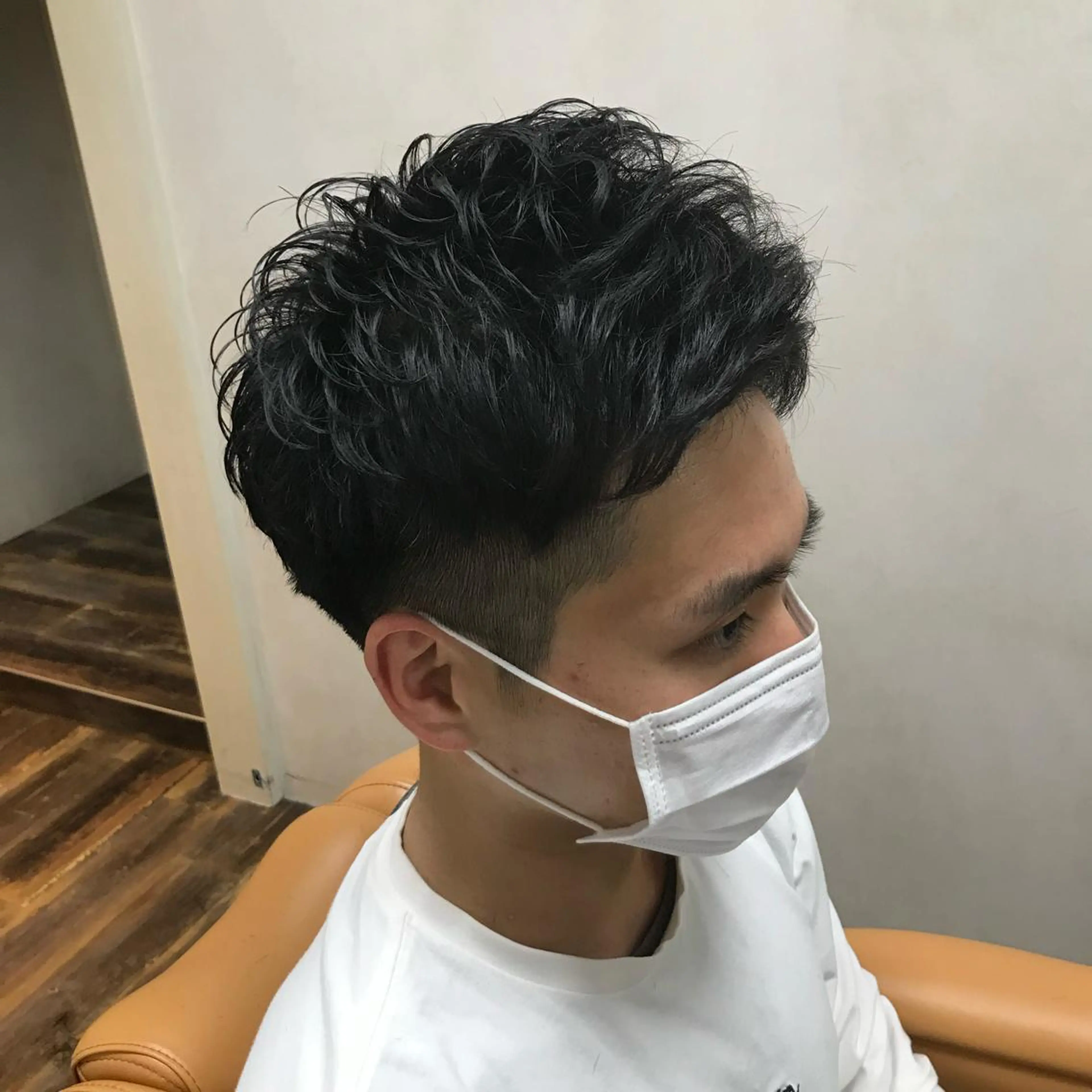 パーマ メンズ メンズ特化/パーマ/ フェードWATARUのヘアスタイル