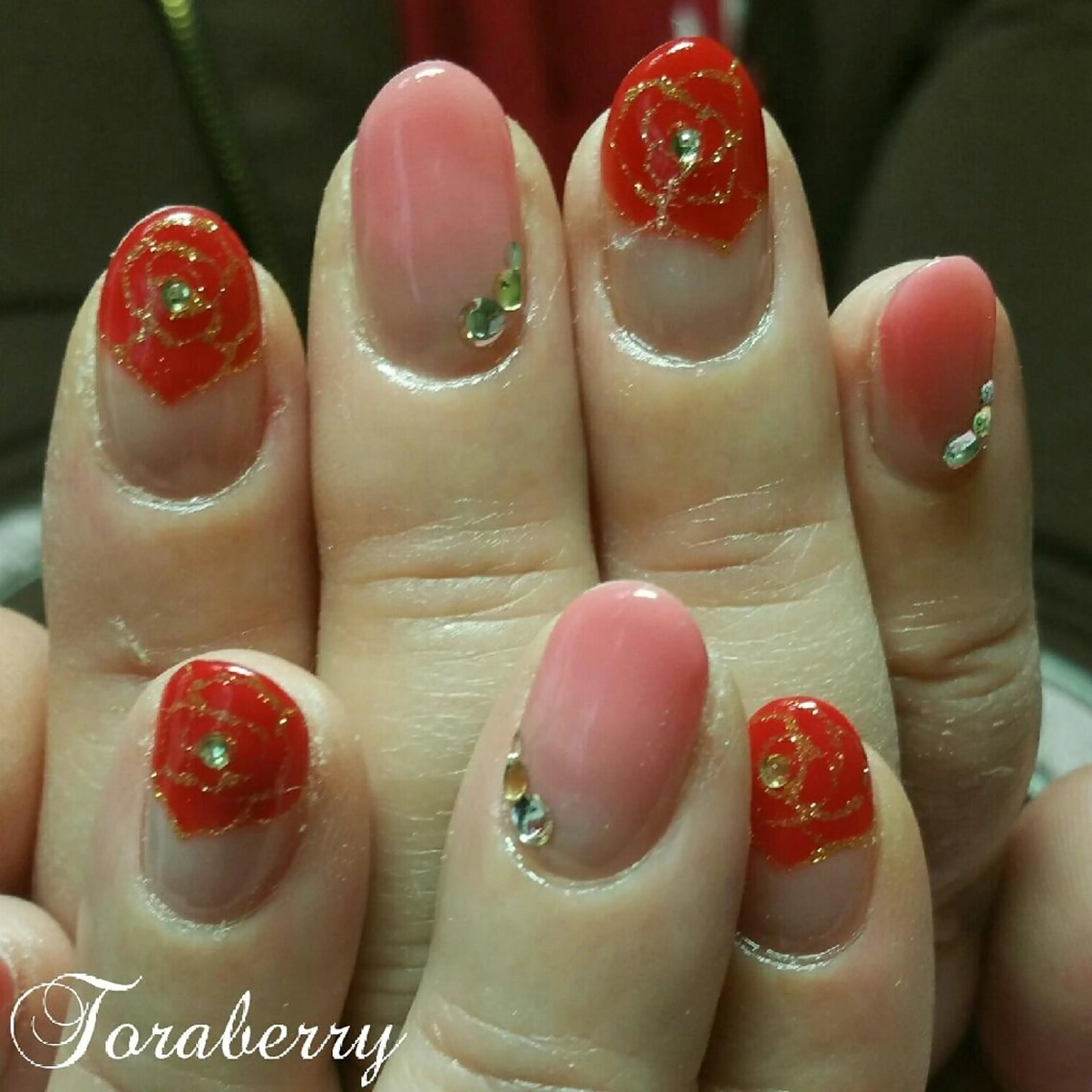 ネイル フレンチネイル 持ち込み ネイリスト なつみのネイルデザイン