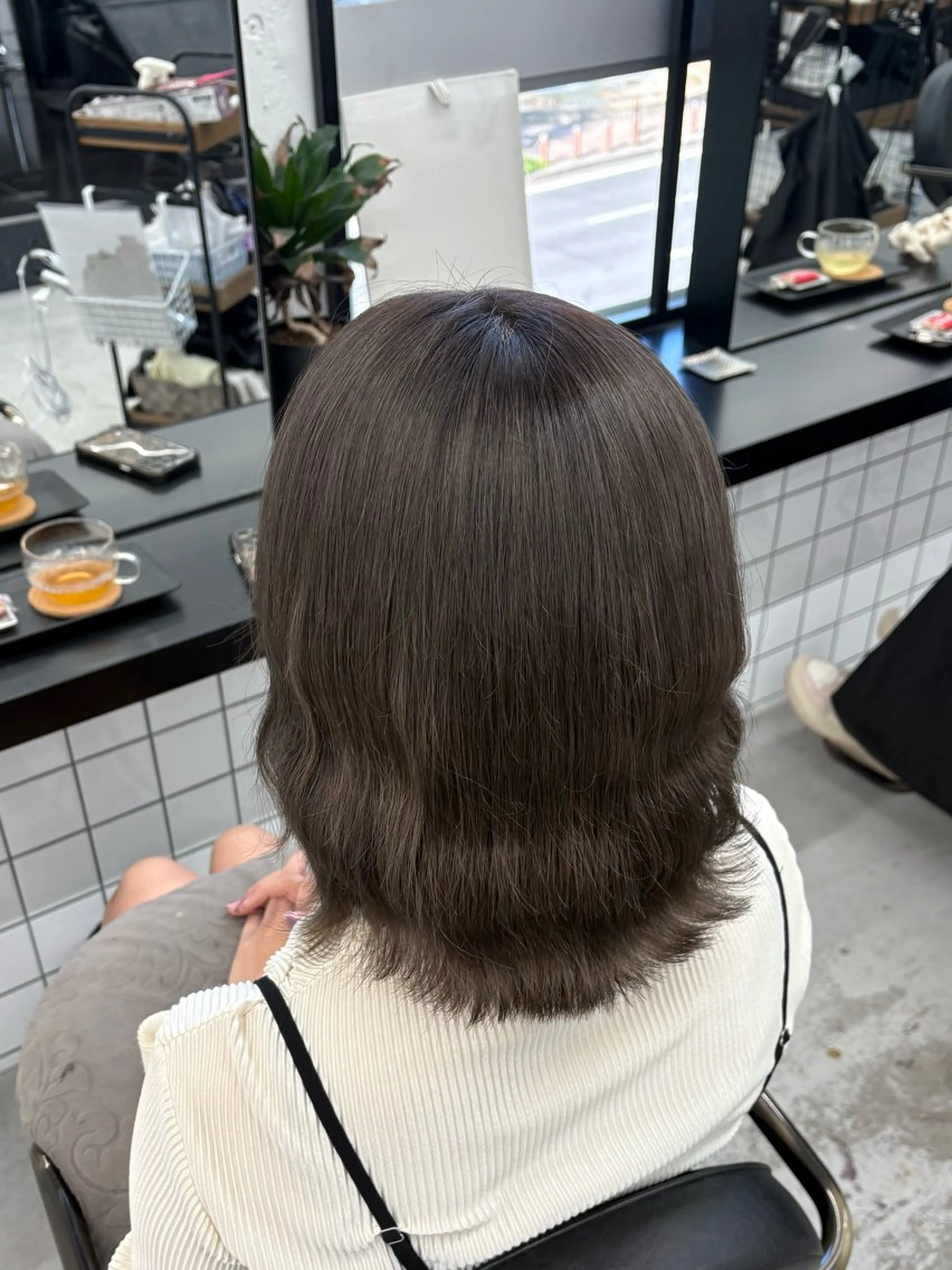 ショート カラー グレージュ ヘアカラー トリートメント 🌟ゆりあ🌟 JILLSTUDIOのヘアスタイル