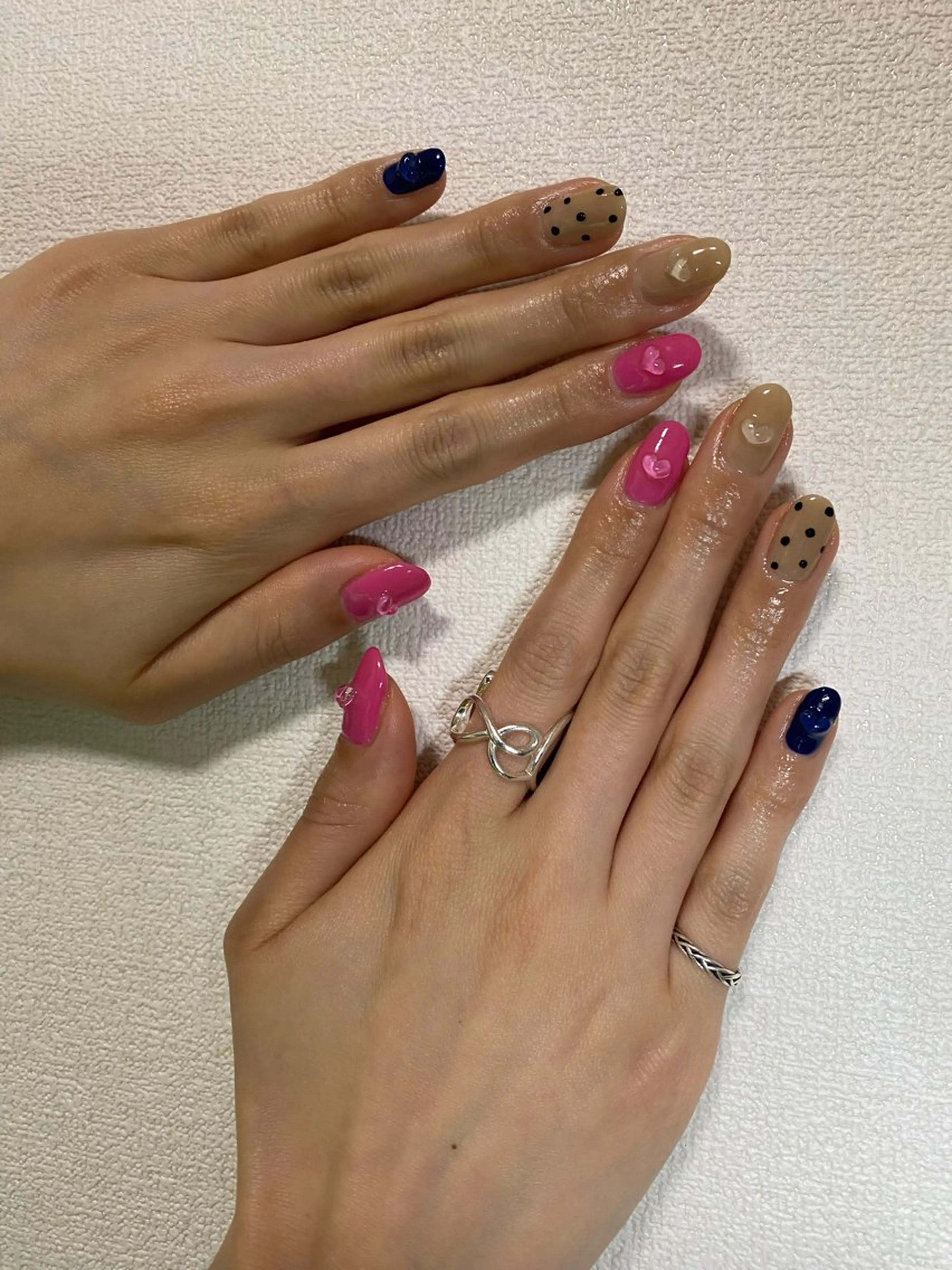 ネイル ドット ハンドネイル 自宅サロン FeelFreeのネイルデザイン