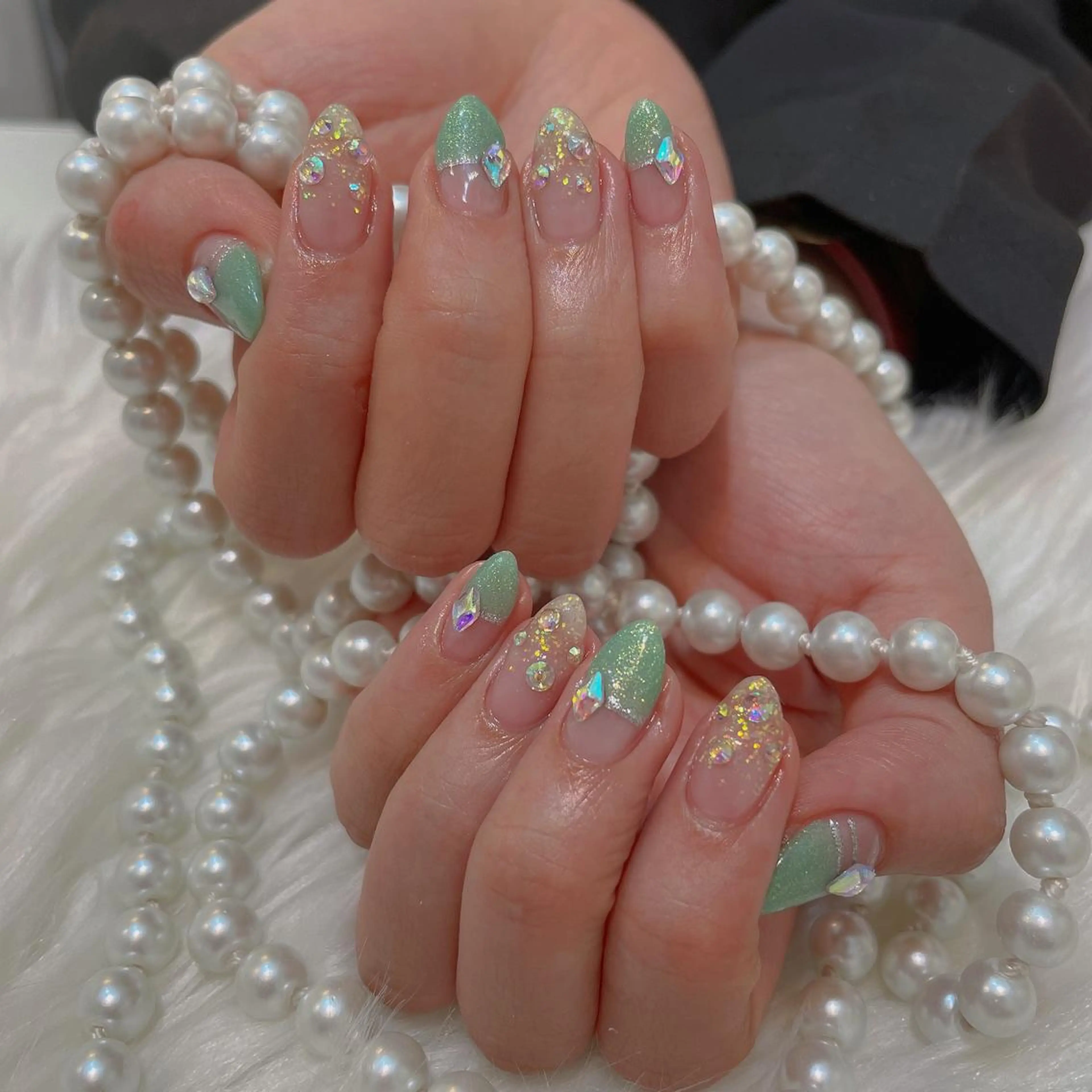 ネイル ✨Serenity ワンホンネイルのネイルデザイン