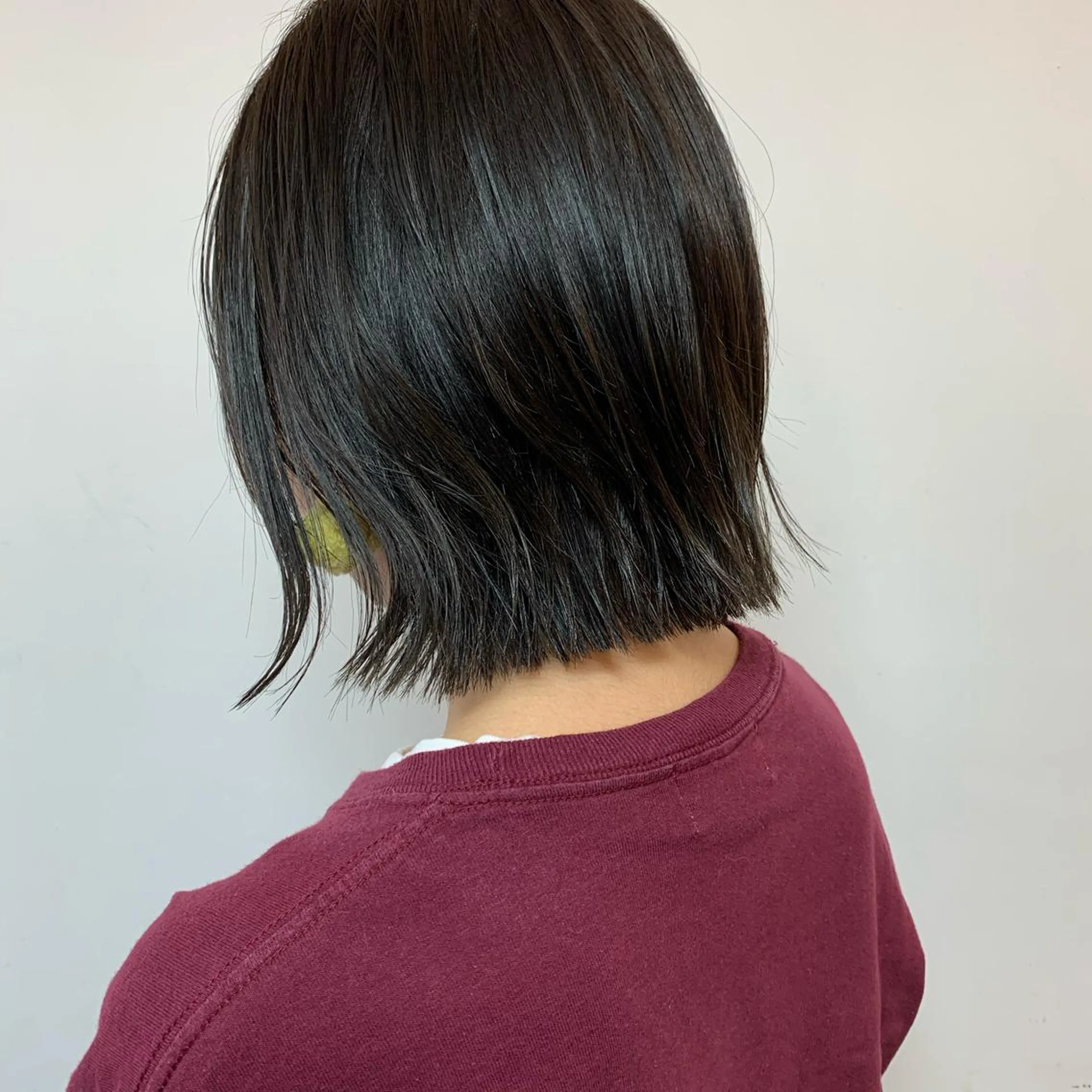 ショート カット ヘアカラー トリートメント 艶髪color💎髪 質改善ストレート大吉のヘアスタイル