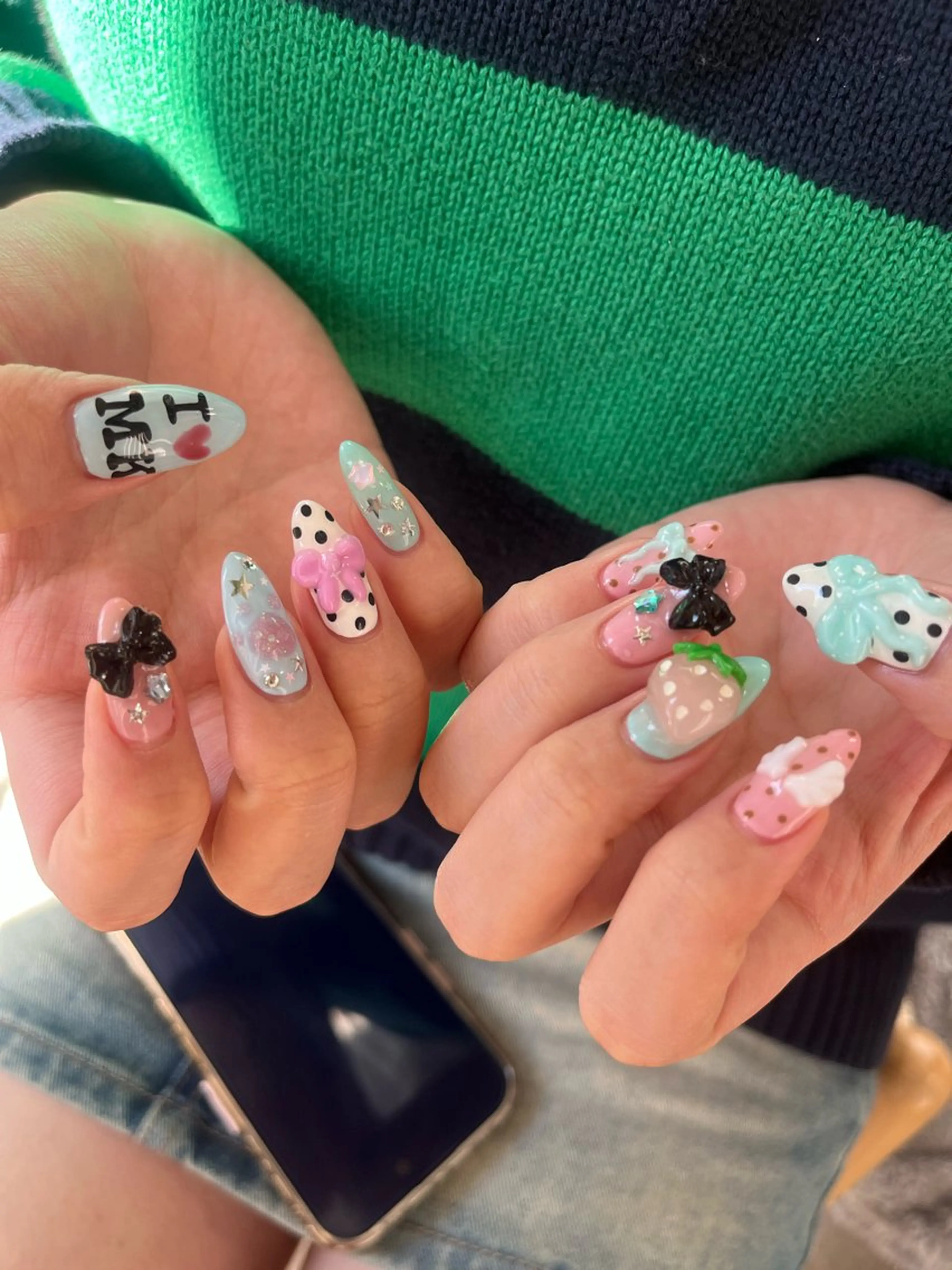 ネイル ハンドネイル エレン 南越谷のネイルデザイン