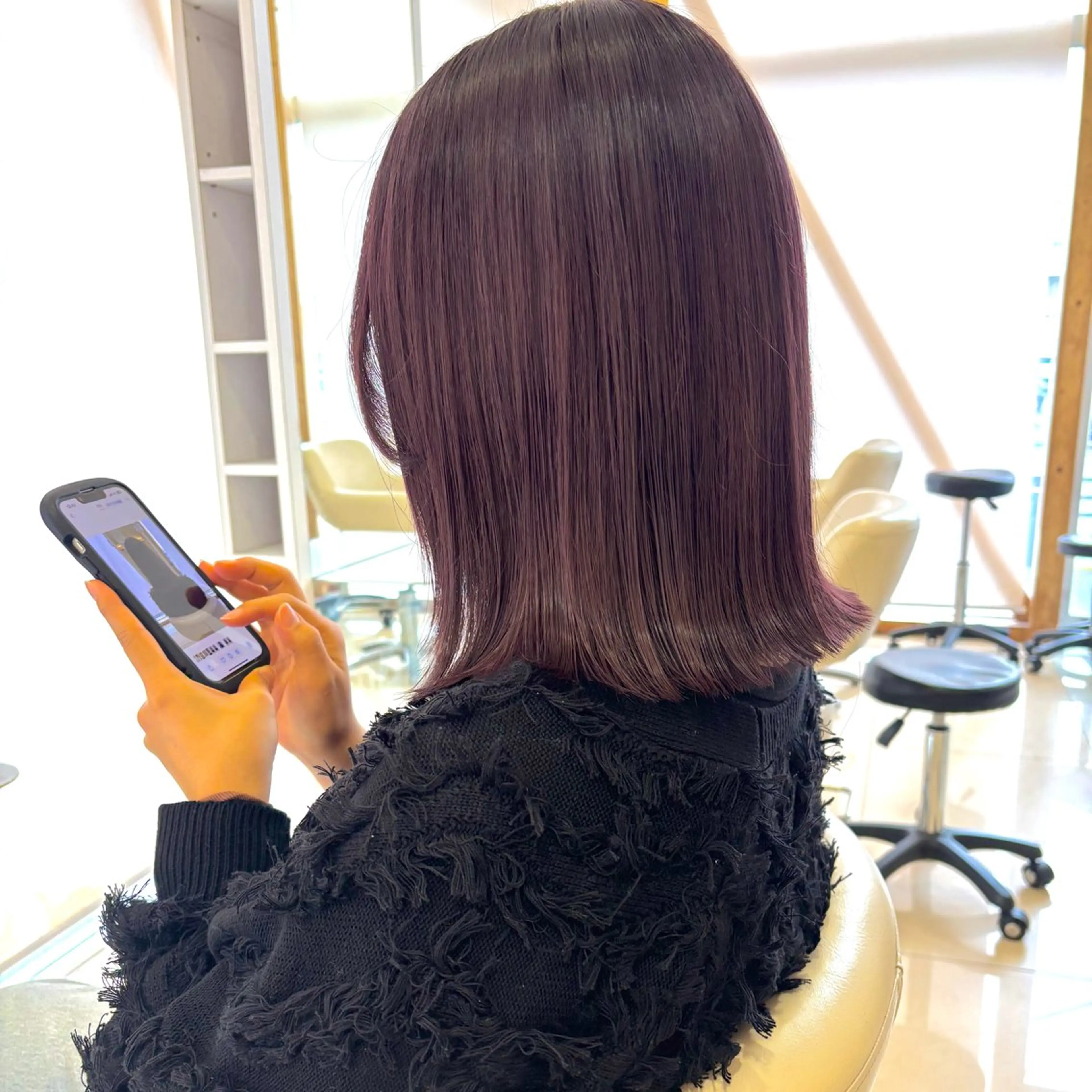 【✨️💎ブリーチ無しで更に垢抜けたい💎✨️】ブリーチ無しダブルカラー＋Aujua'最高級"トリートメント👼🏻💖の写真