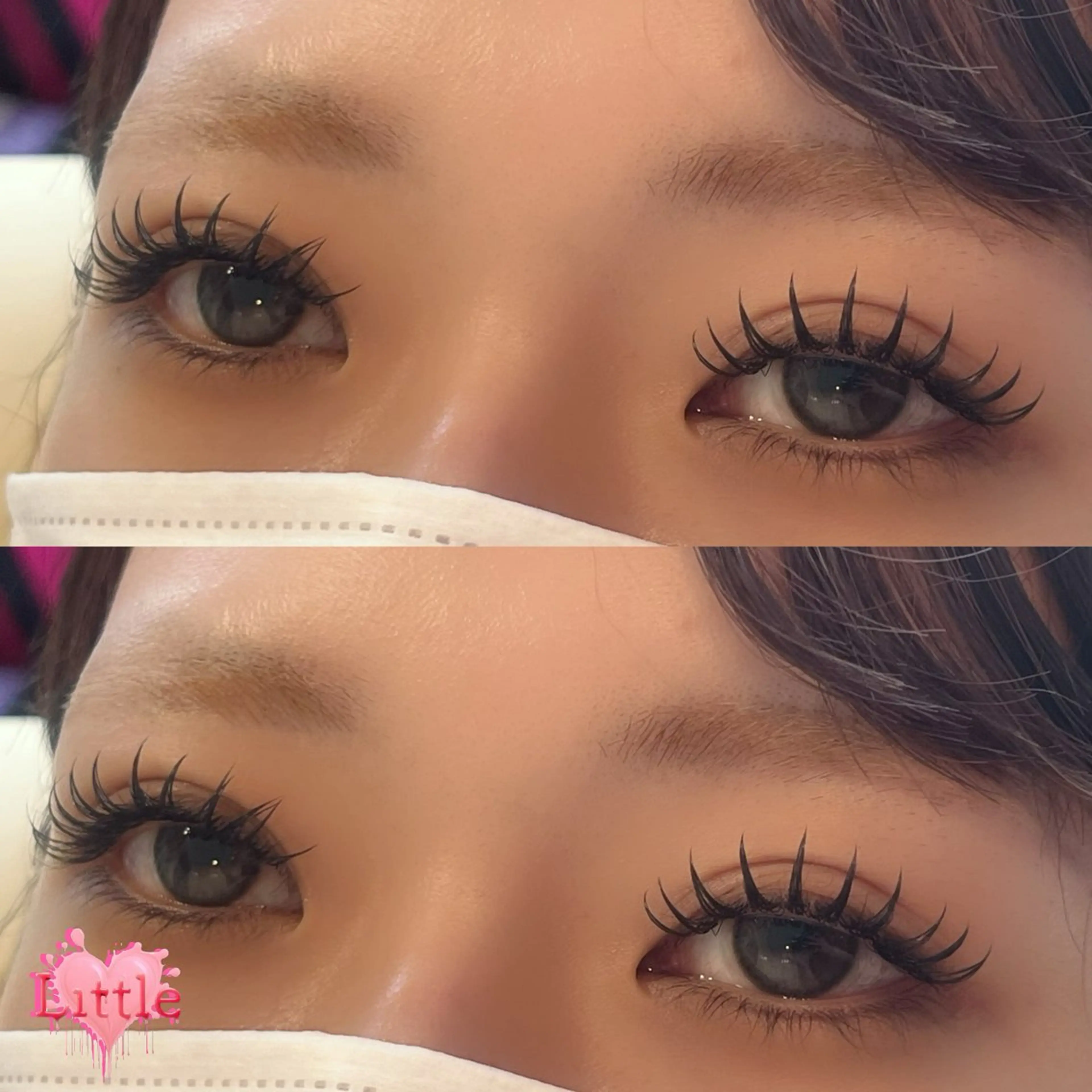 マツエク・マツパ マツエク Little 北花田 仲宗根のマツエク・マツパデザイン