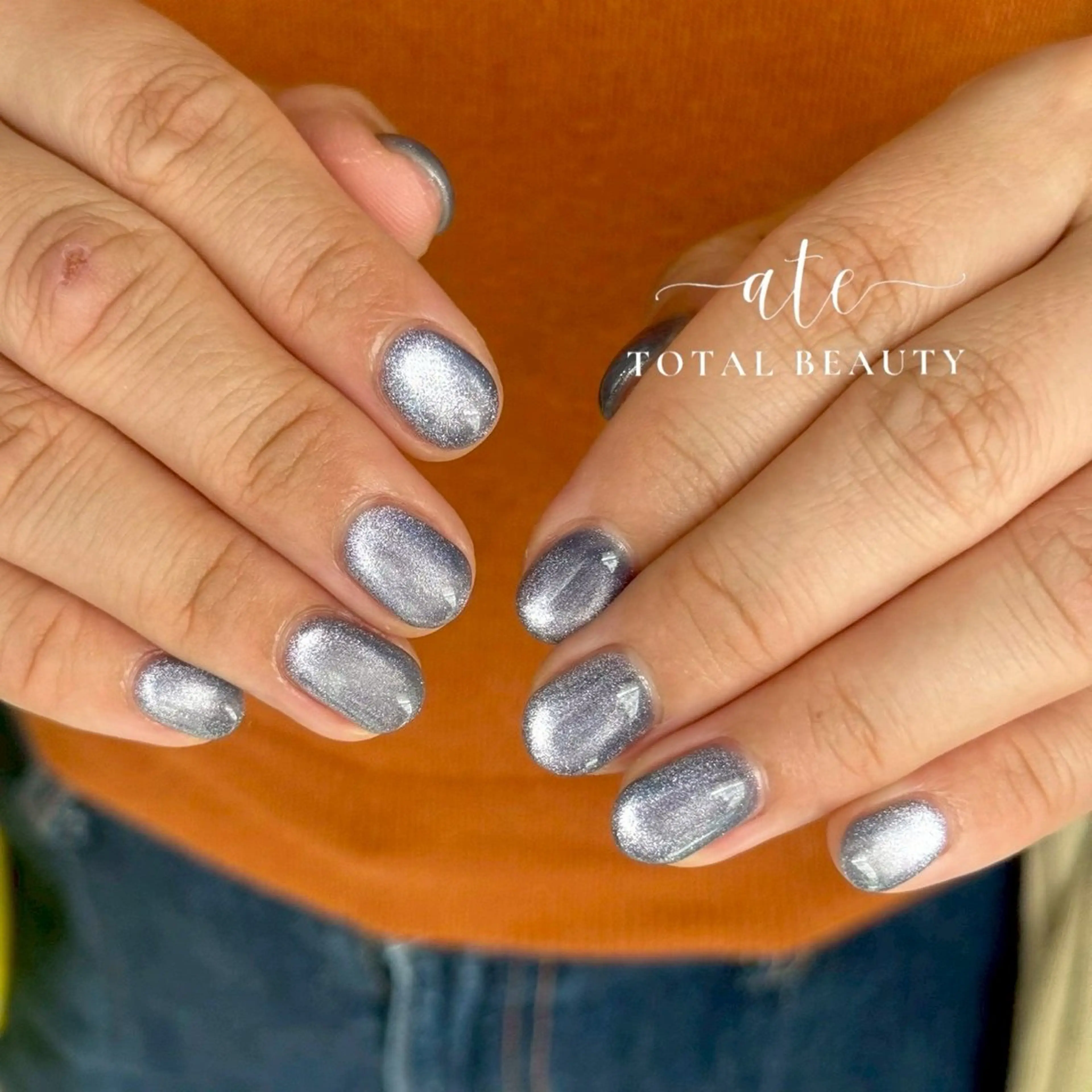 ネイル ハンドネイル Ate total beauty 新都心店所属・ate 新都心店 Arisaのネイルデザイン