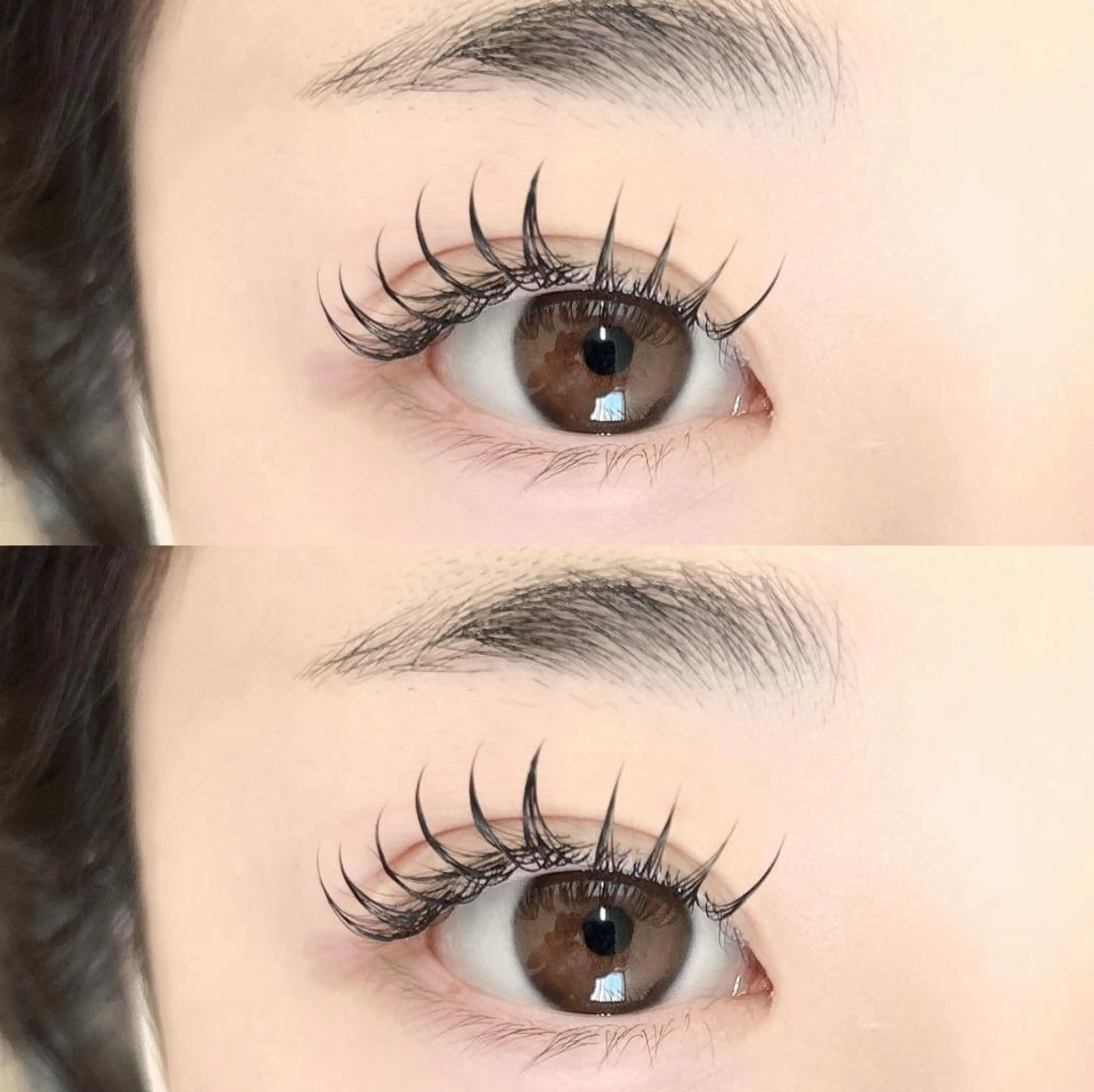 セーブルエクステ100本👀❤️(オフなし、付け足しなし)の写真