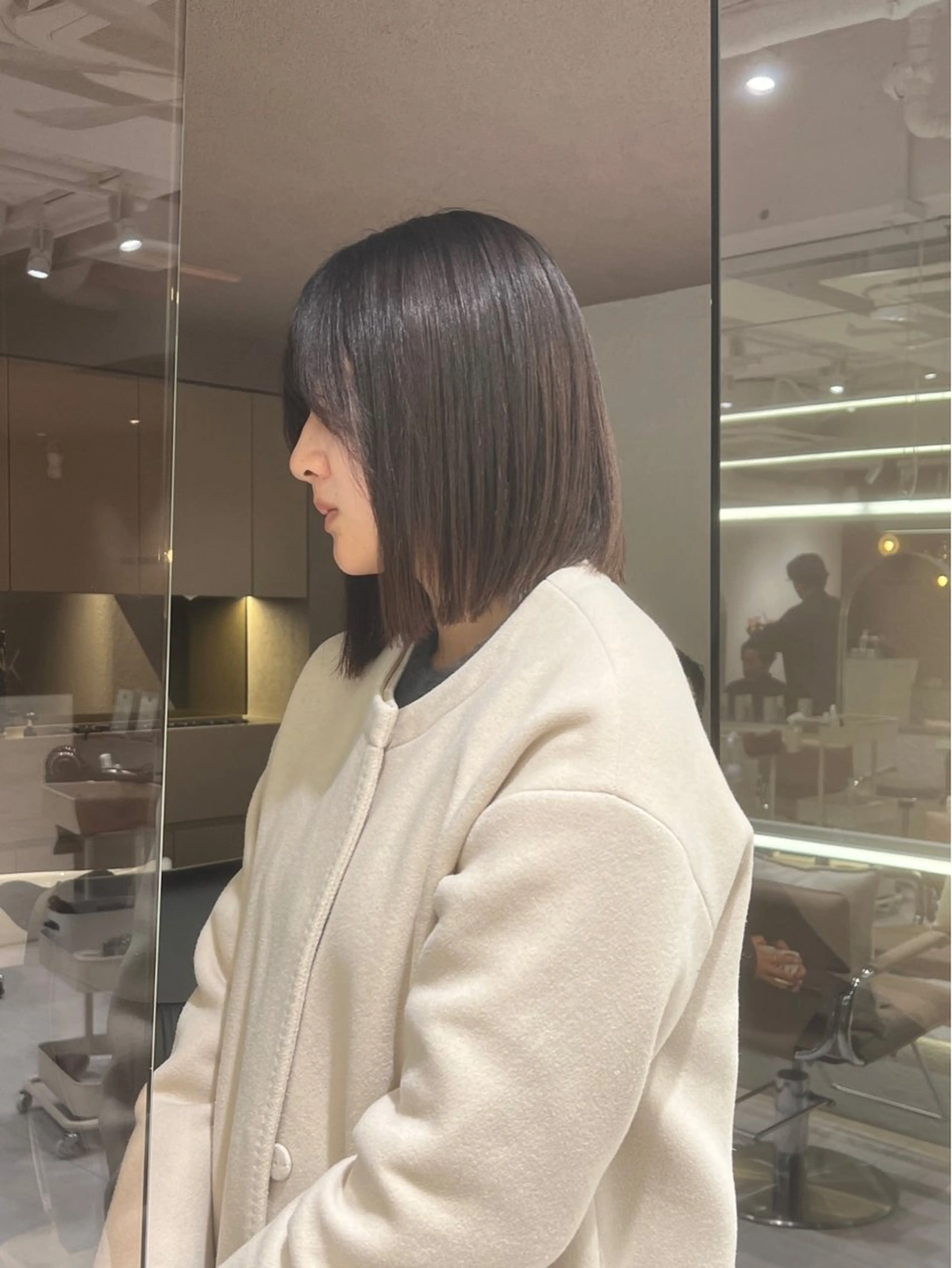 ショート ショートボブ ボブ ショートヘア rino🤍 恵比寿レイヤーカットのヘアスタイル
