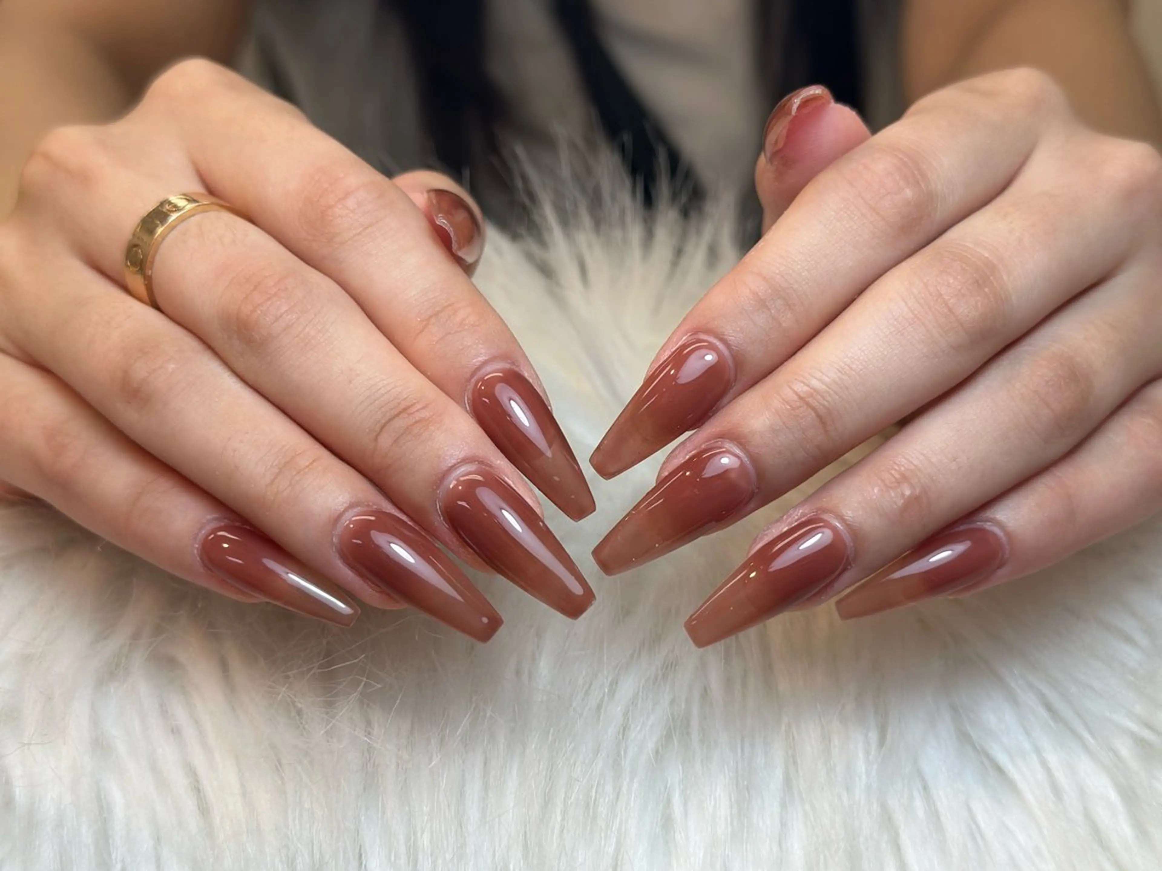 ネイル アートネイル ジェルネイル マグネットネイル ハンドネイル JennNail_ マオのネイルデザイン