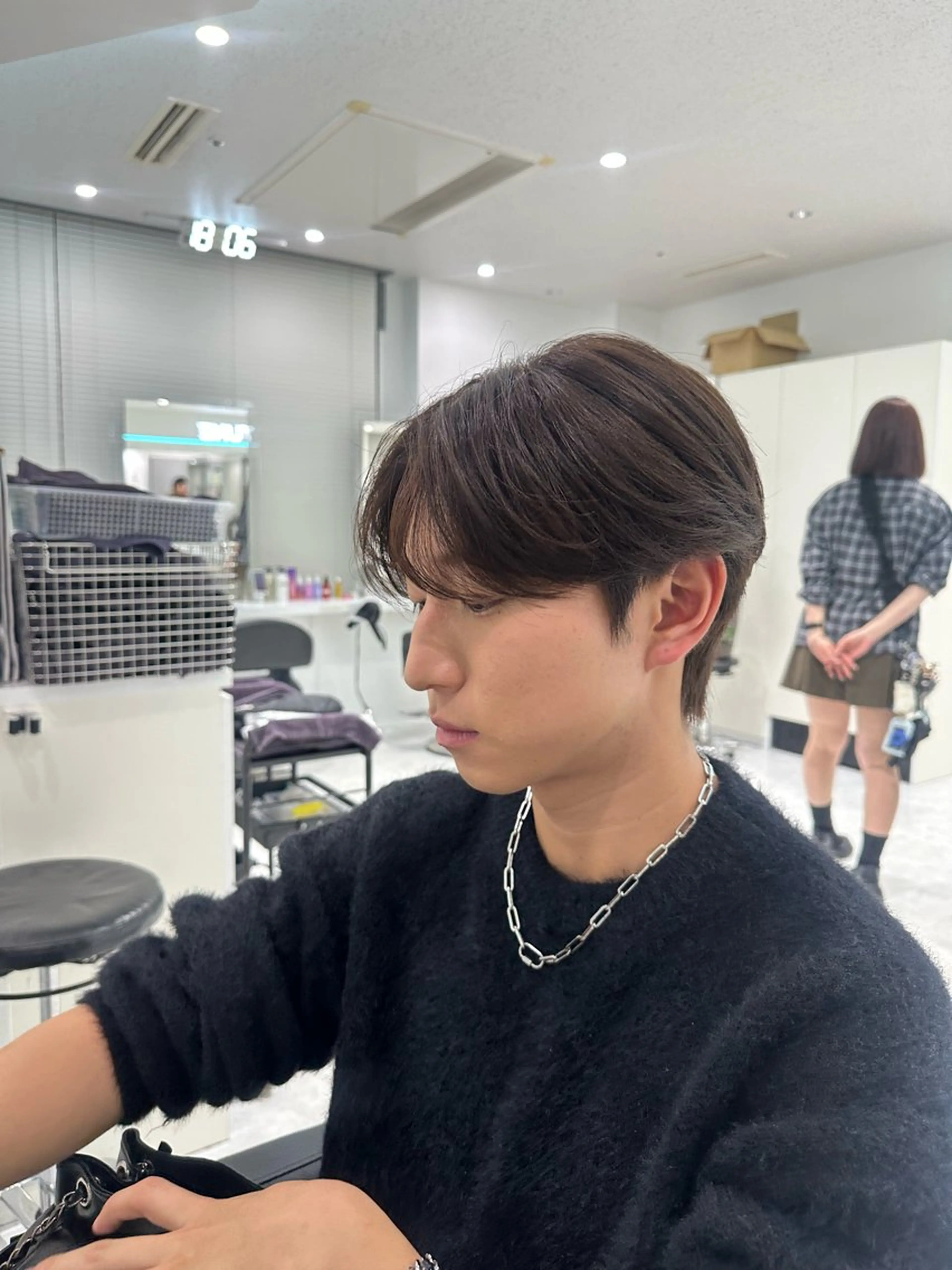 カラー メンズ カット ヘアカラー 🐺メンズパーマ マッシュ　あさひ🐺のヘアスタイル