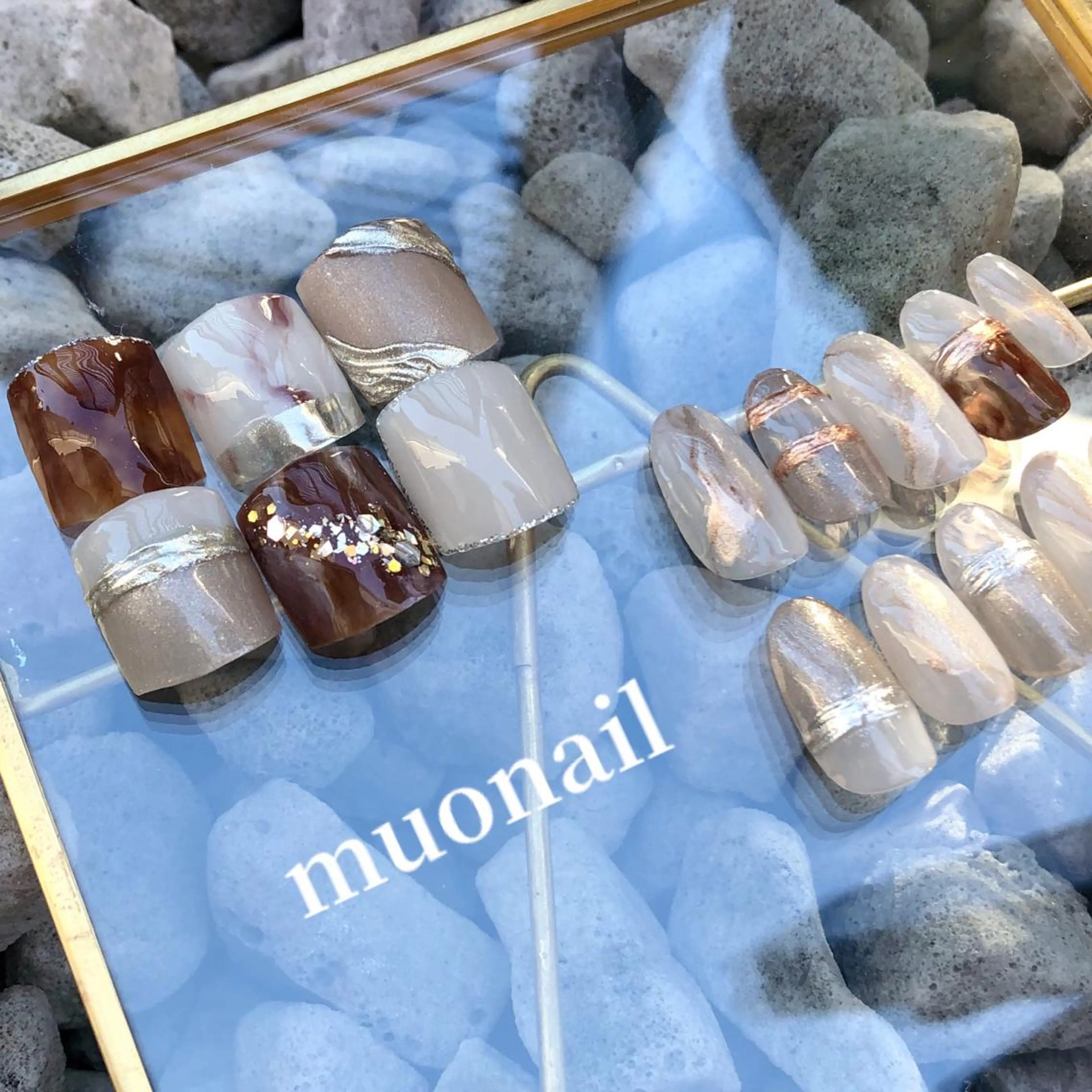 ネイル フットネイル Sand by muoのネイルデザイン