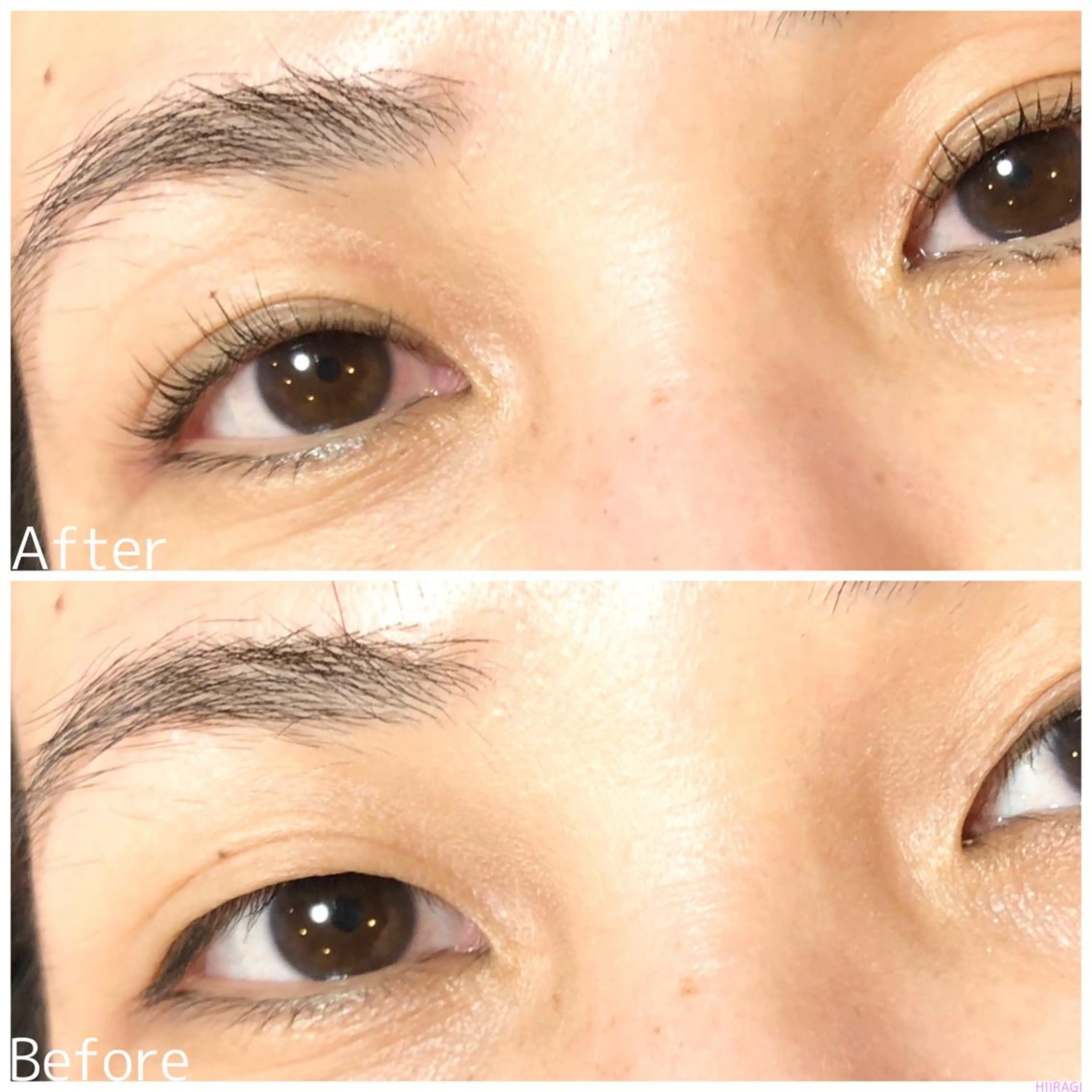 マツエク・マツパ まつげパーマ マツパ 美容室 HIIRAGIのマツエク・マツパデザイン