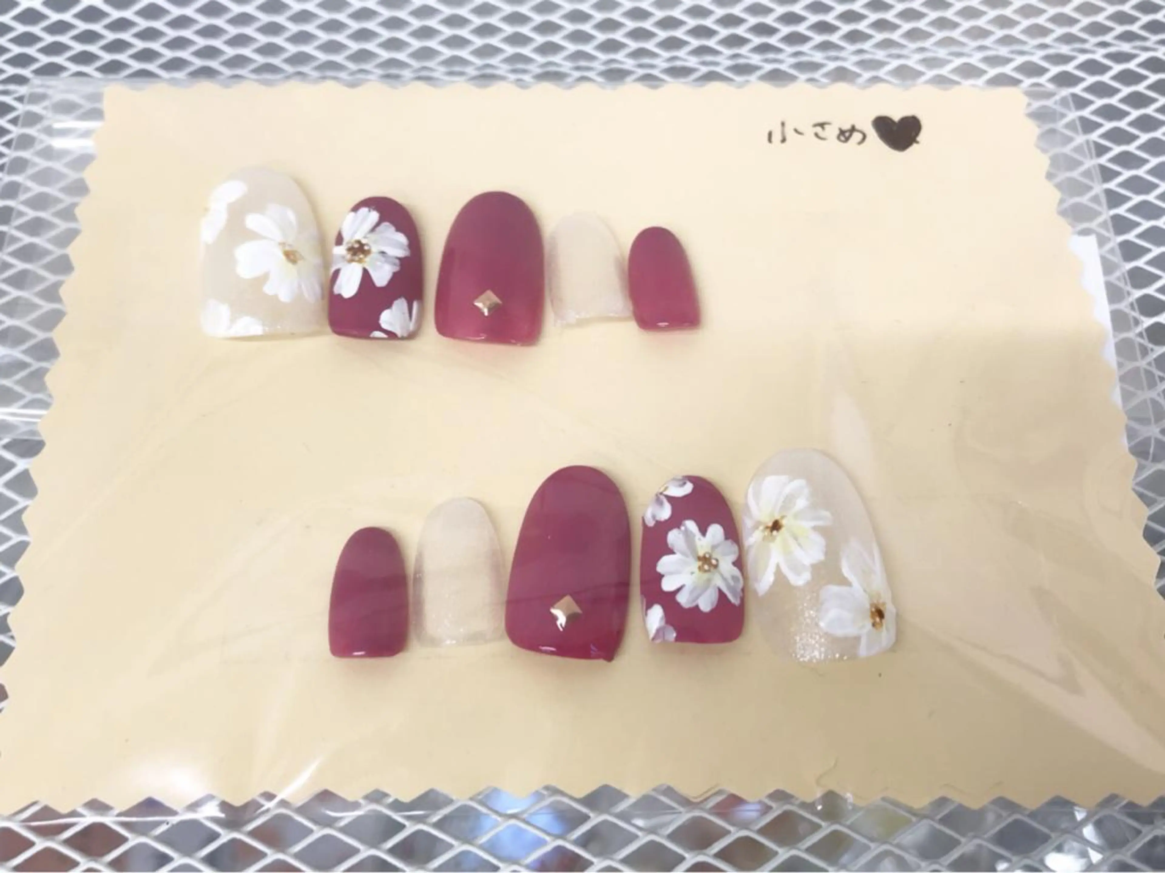 ネイル ネイルチップ みな とのネイルデザイン