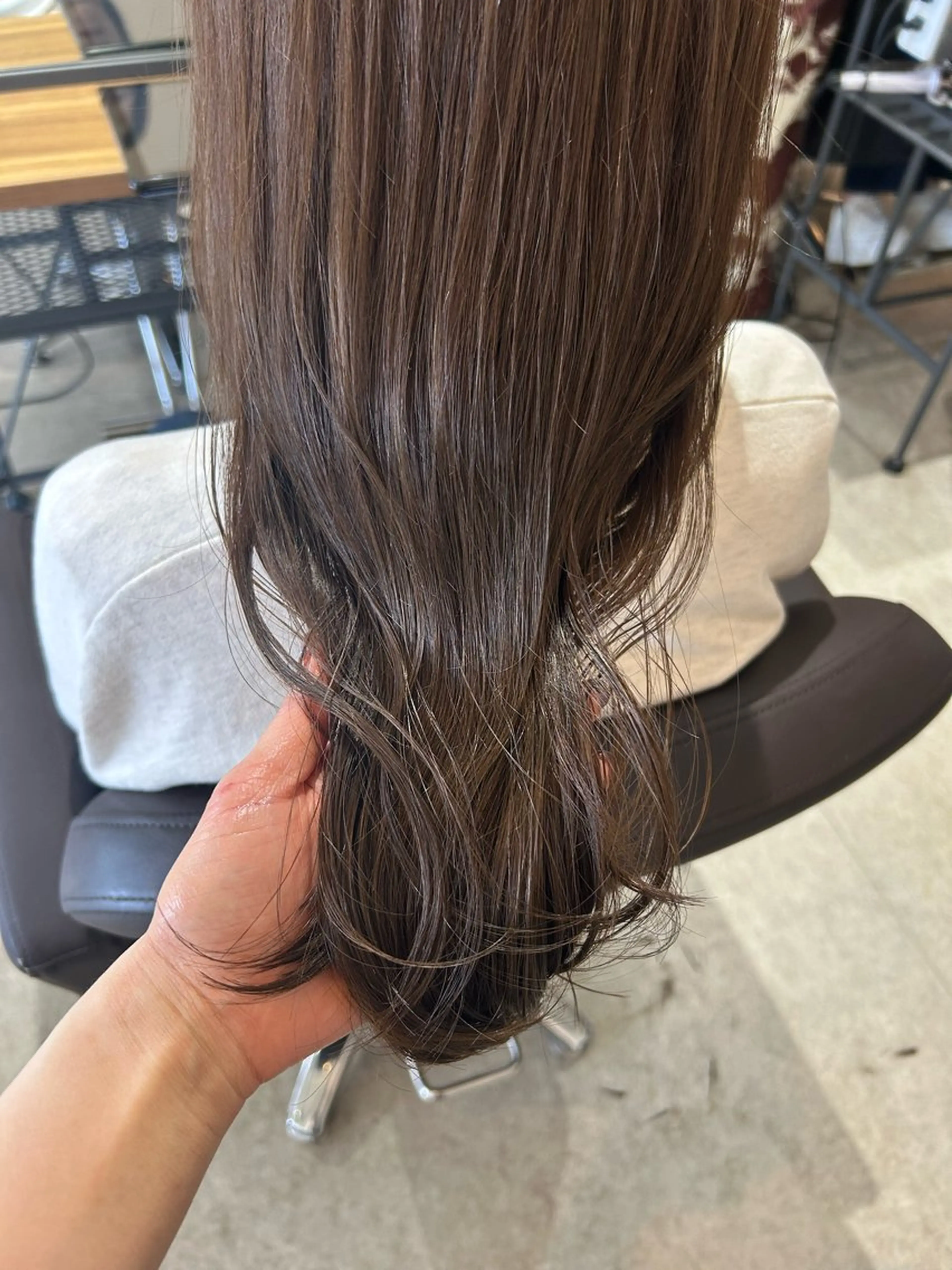 セミロング カラー miri.. 久留米のヘアスタイル