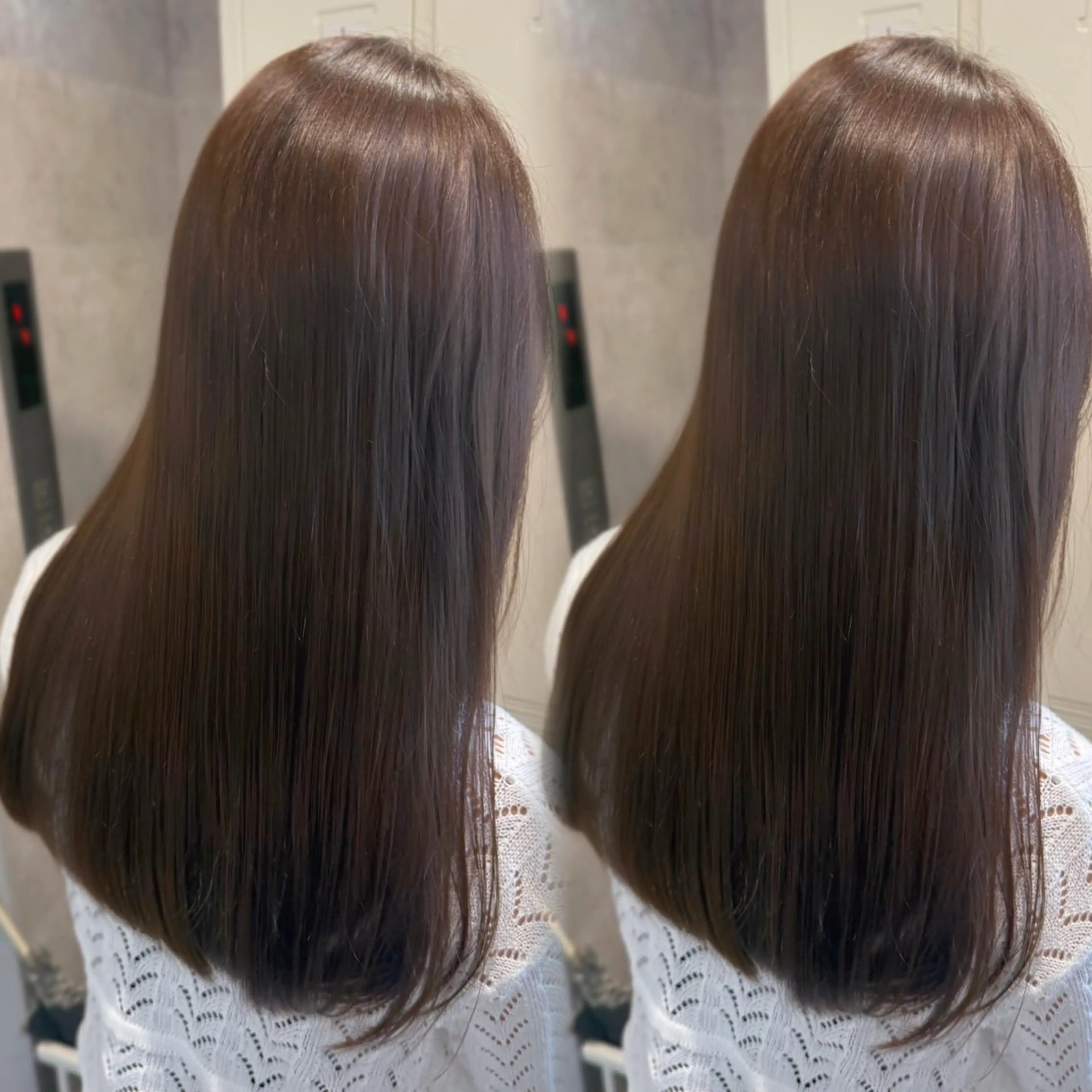 ロング カラー ベージュカラー ブリーチ 透明感カラー ブリーチなしカラー 髪質改善 ヘアカラー 新宿/髪質改善 /透け感/Sotaのヘアスタイル