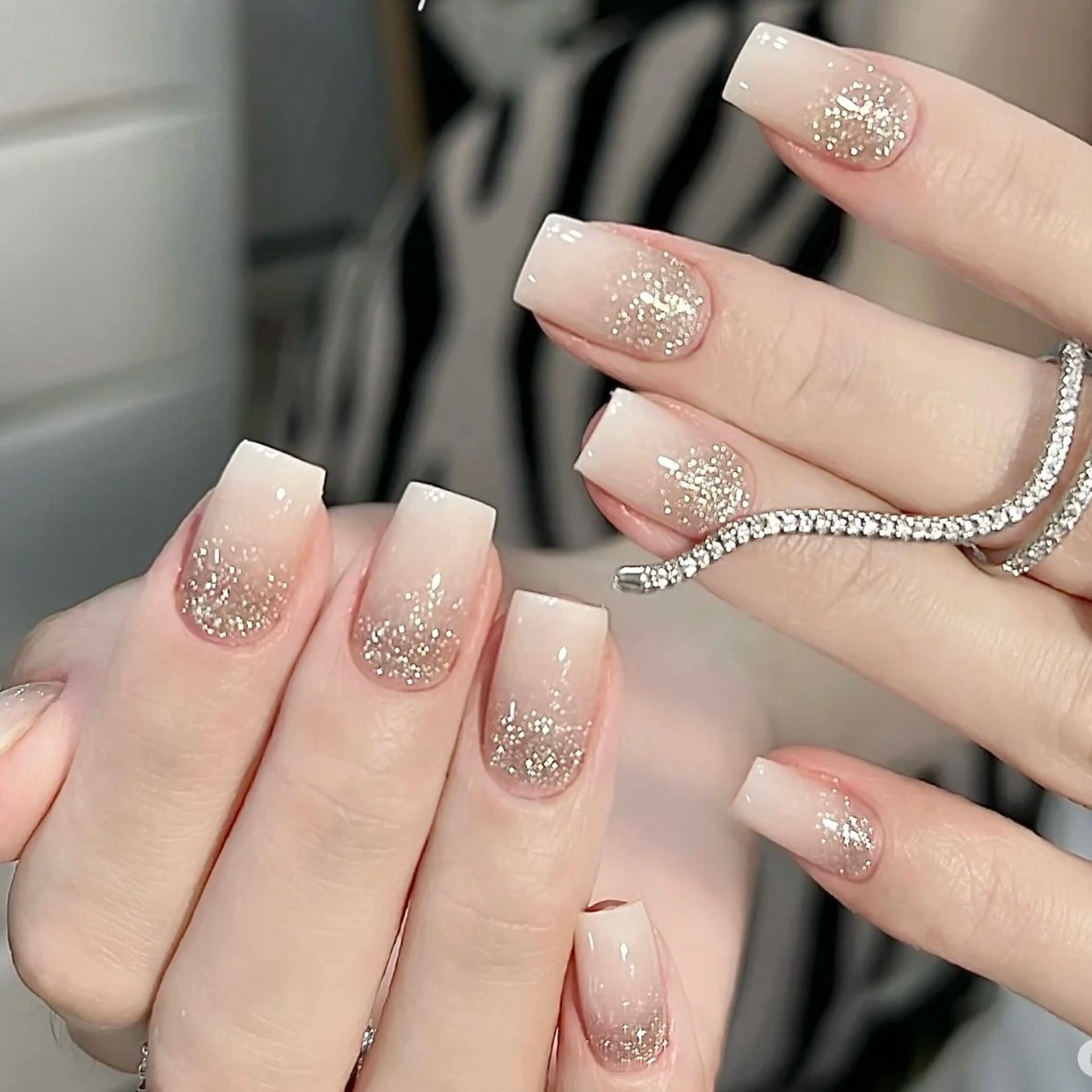 HAND ハンドネイル当店定額コース「6」「キラキラベイビーブーマー」の写真