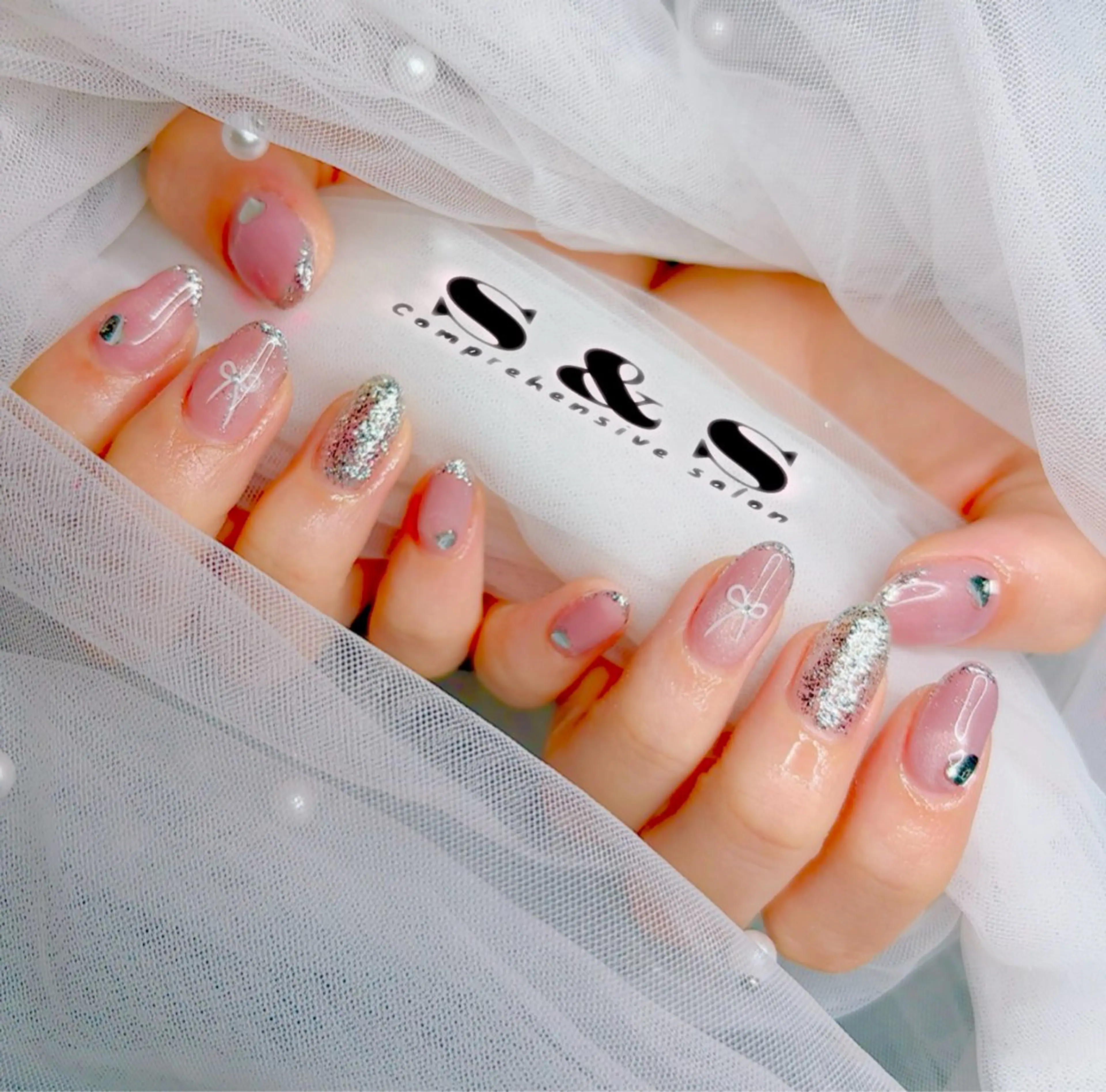 ネイル 長さ出し メンズネイル 持ち込み S&S 村田小百合のネイルデザイン