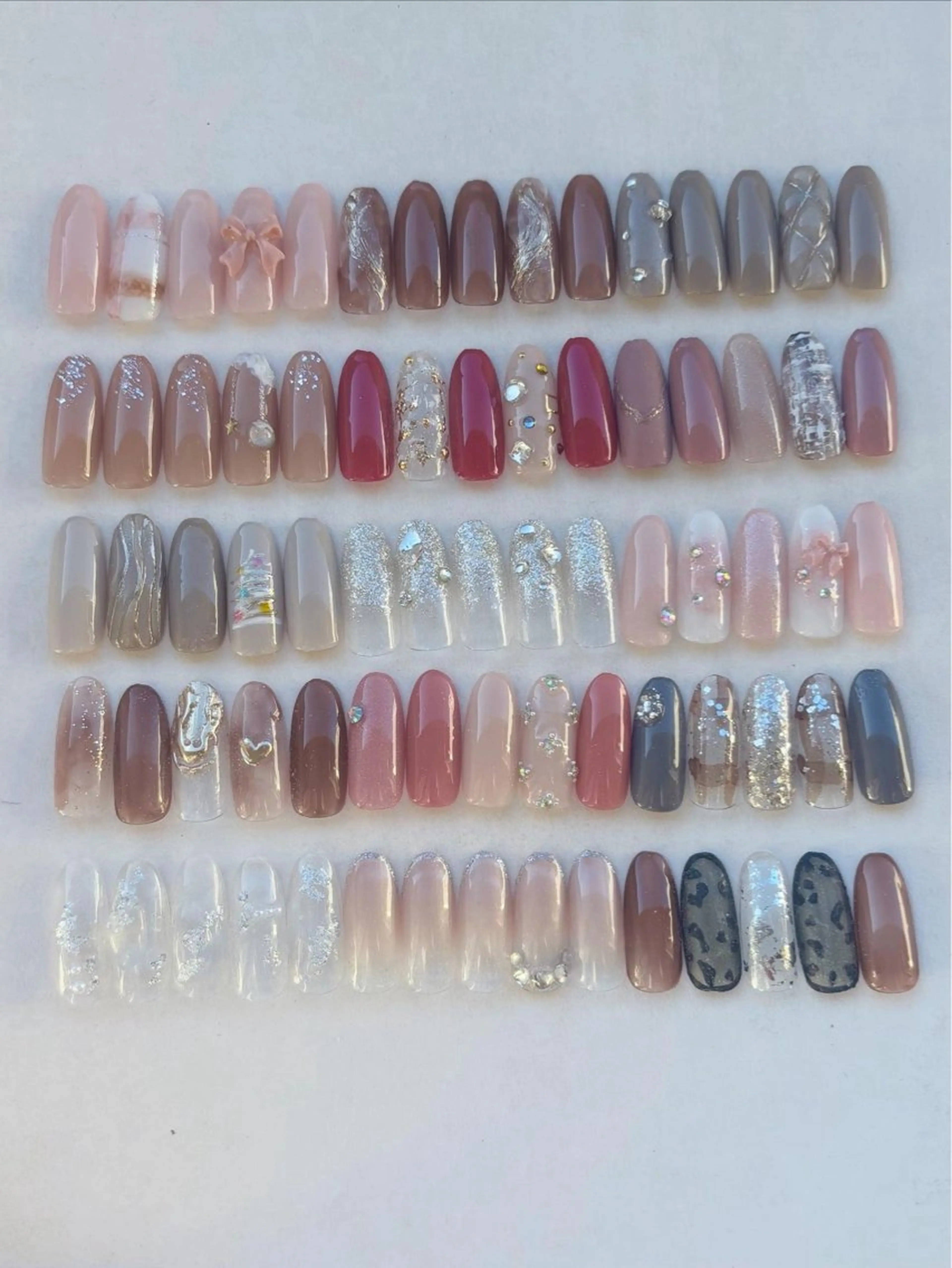 【ジェルオフ無料】11.12月ハンド💅🏻定額デザインAの写真