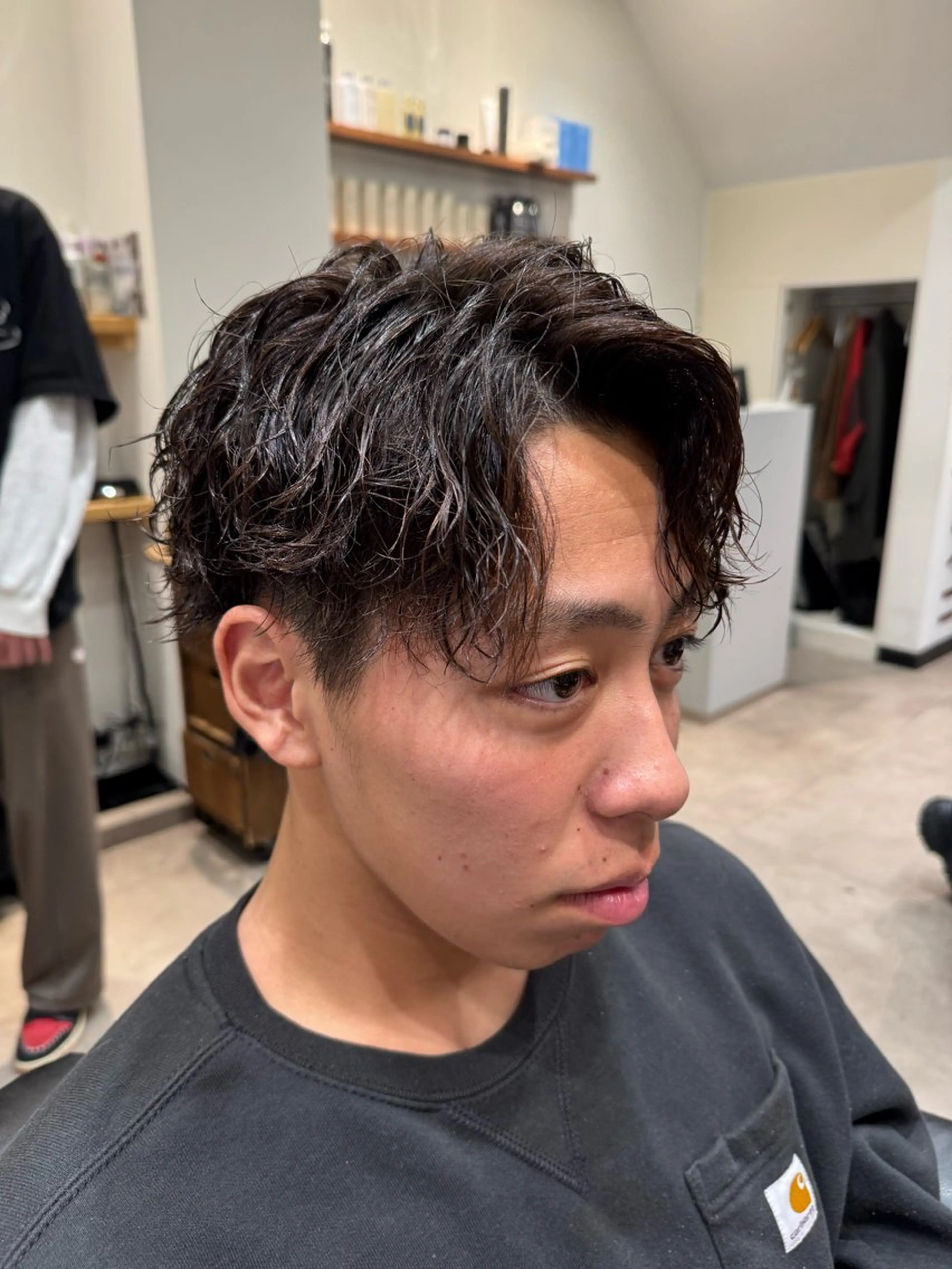 カット💇＋パーマ🧑‍🦱（クリームパーマ）の写真